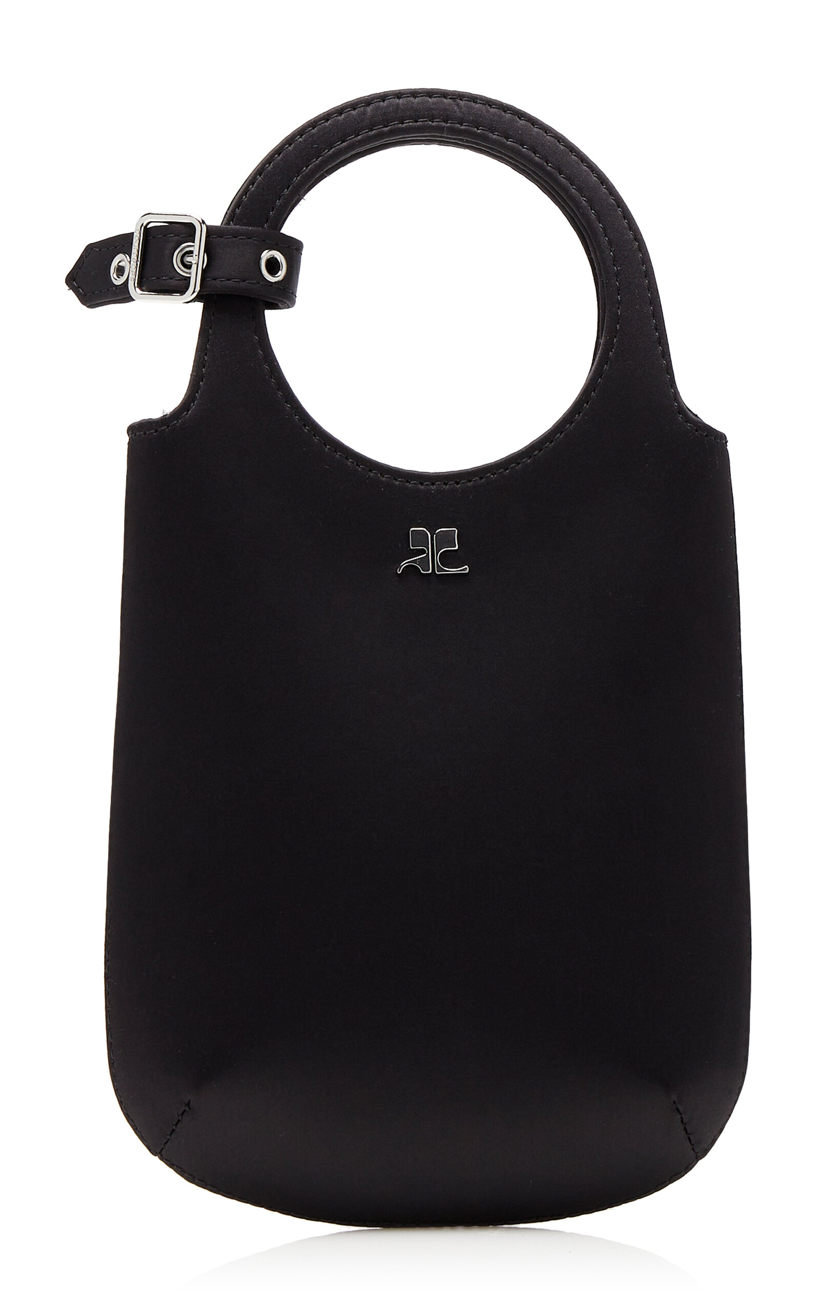 Courrèges Slim Holy Leather Shoulder Bag