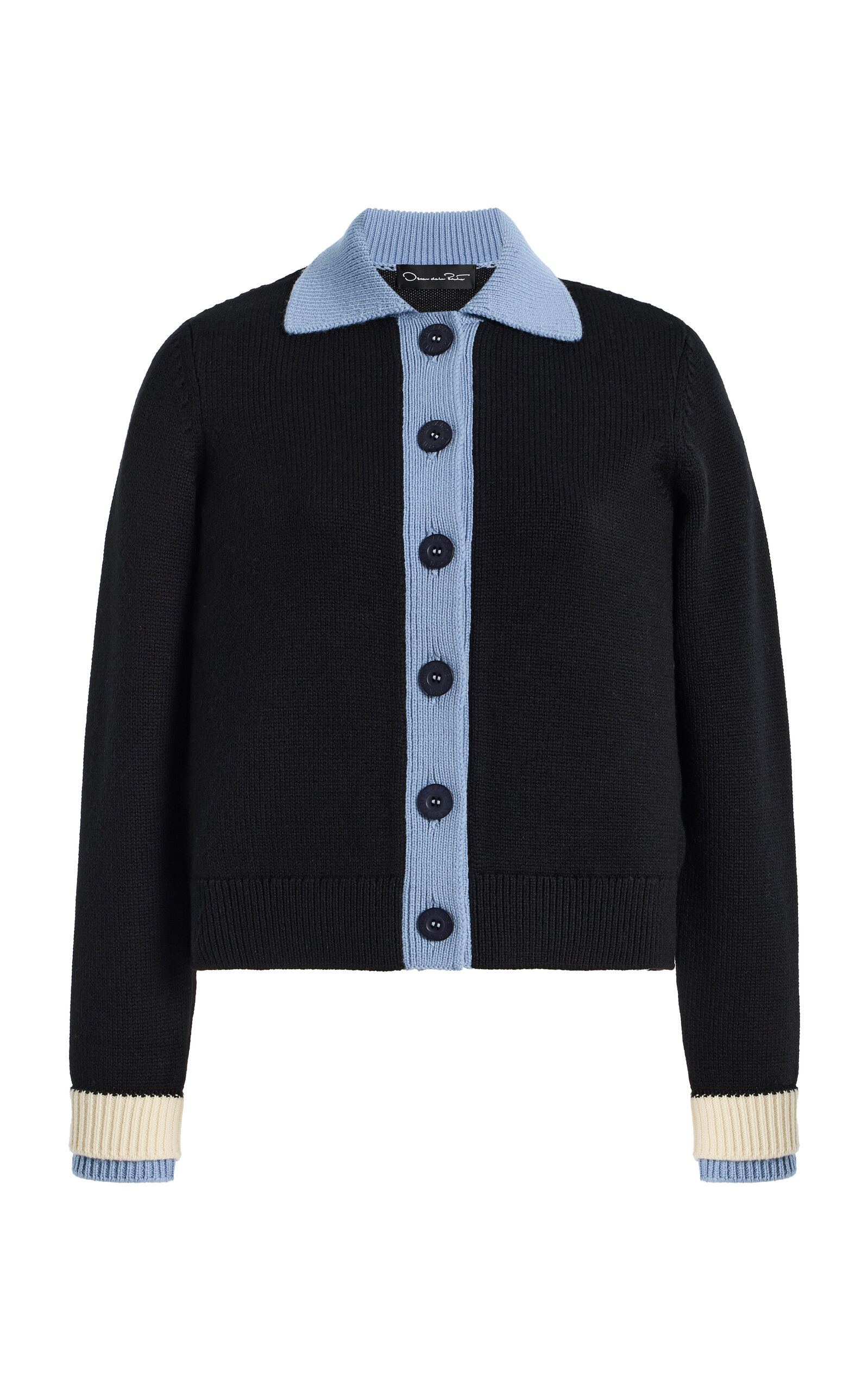 Oscar de la Renta Silk-Blend Cardigan