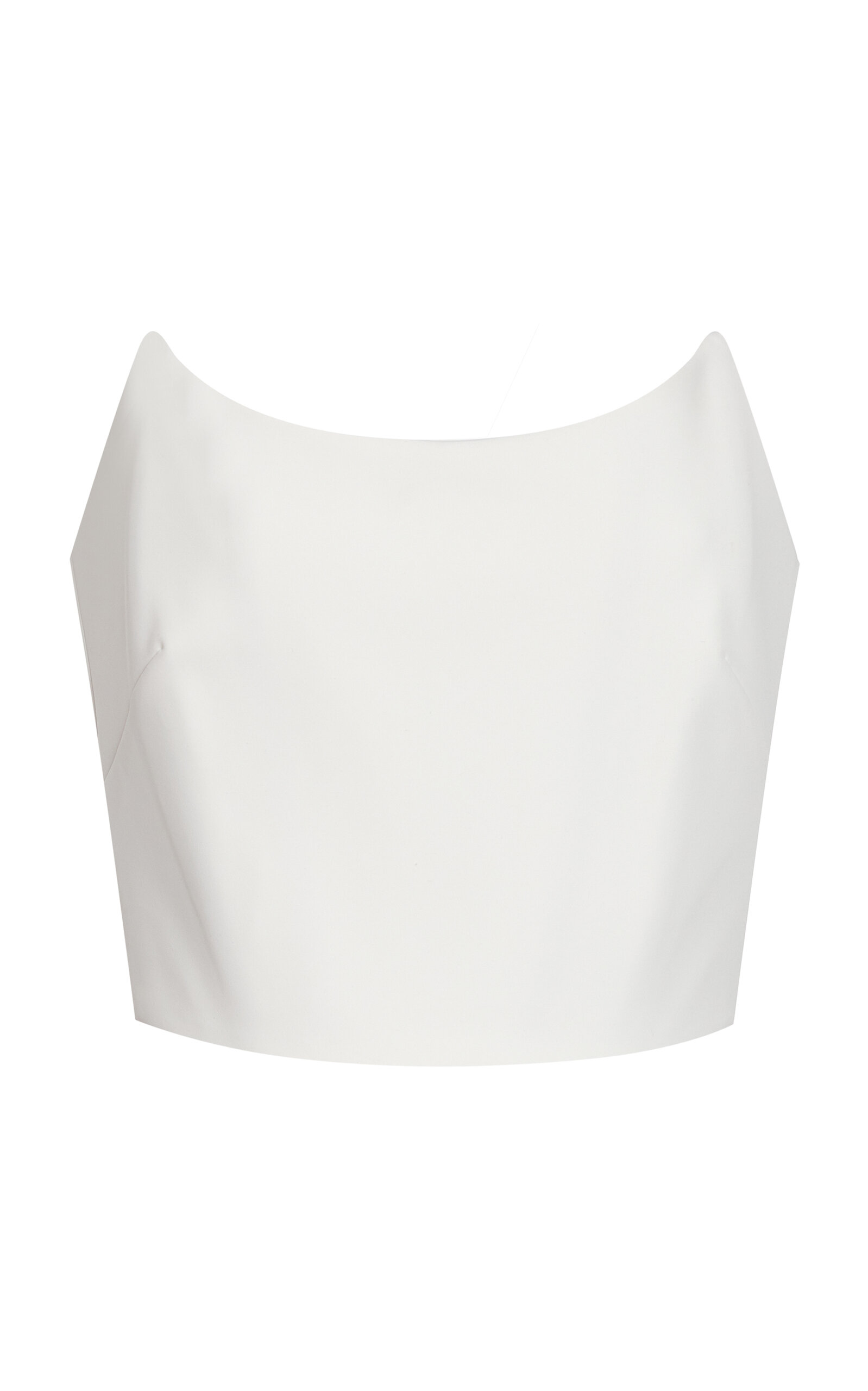 Greta Constantine Uheri Strapless Bustier - White