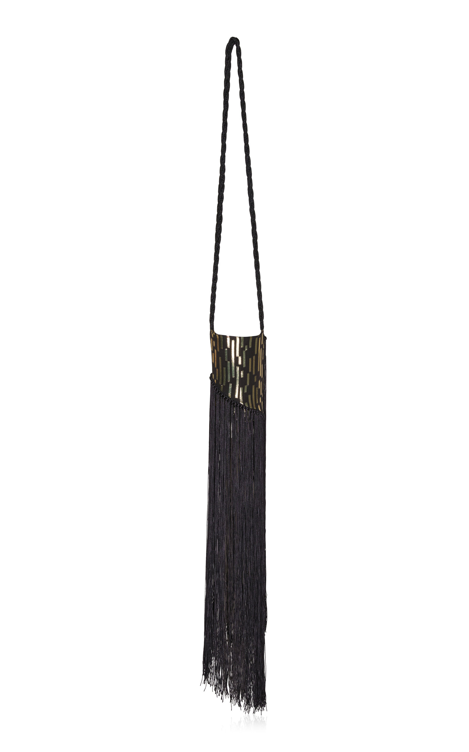 Melody Silk Fringe Shoulder Bag