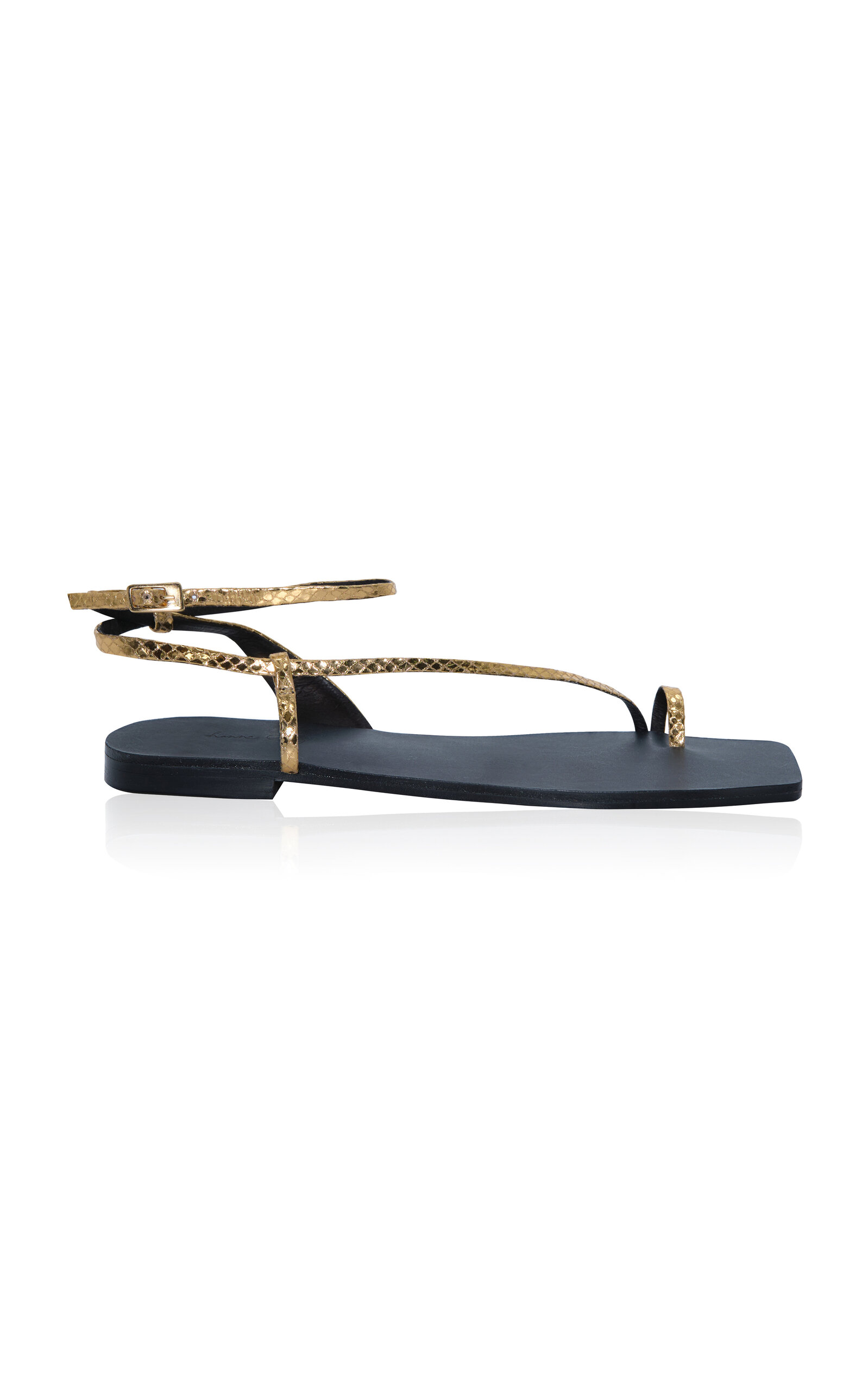 Johanna Ortiz Flamenco Echoes Leather Sandals
