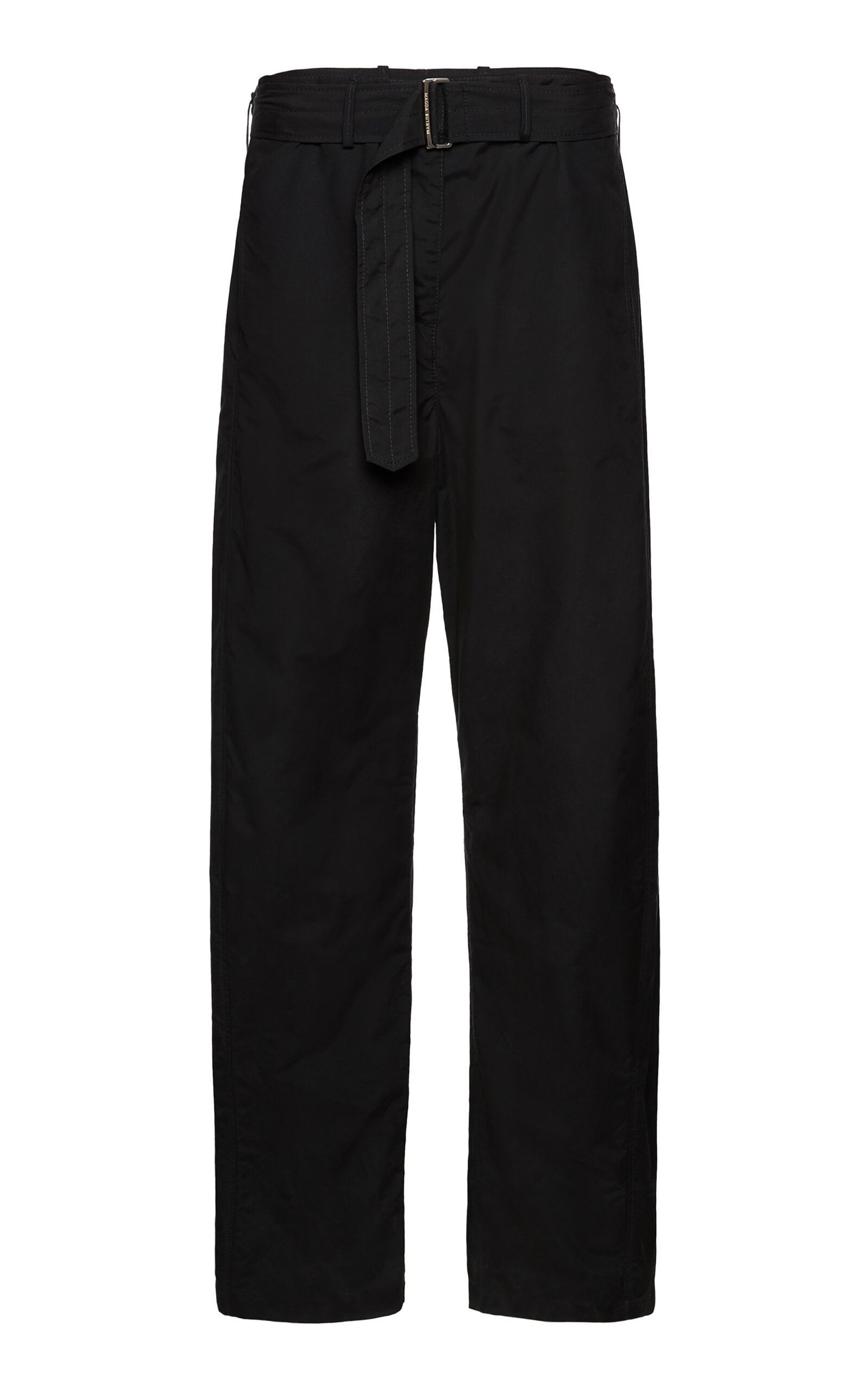 Magda Butrym Oversized Cotton Trousers - Black