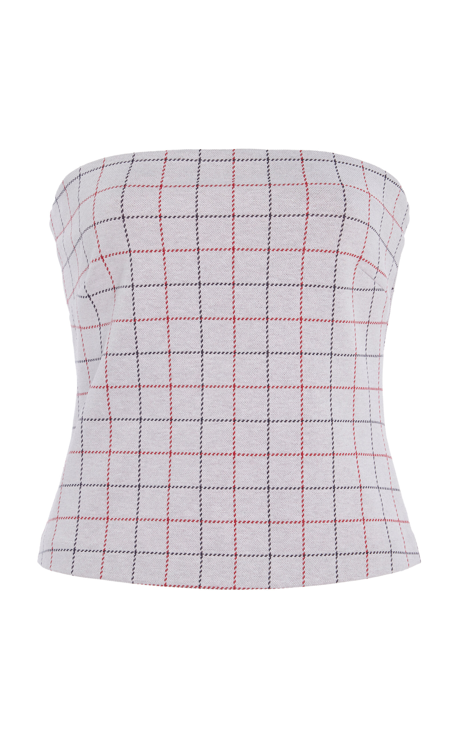 Rosetta Getty Jacquard-Knit Bandeau