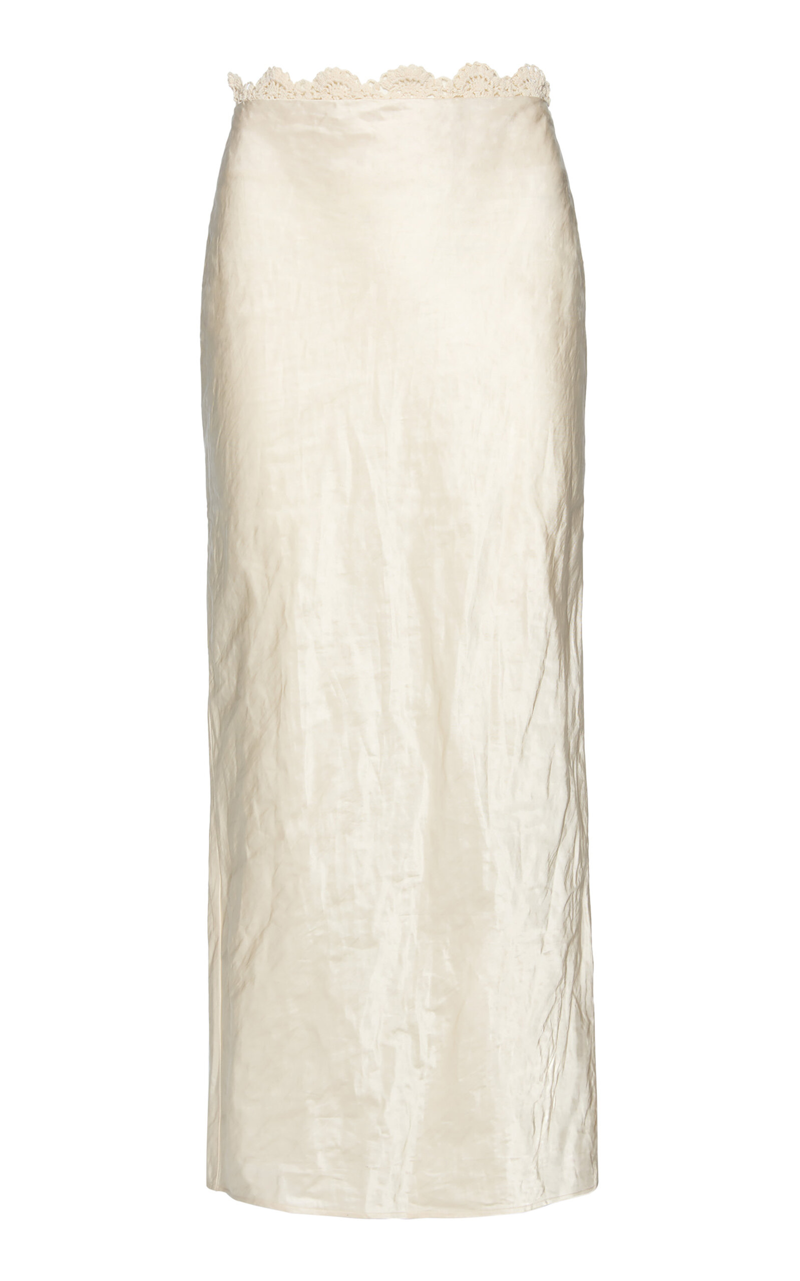 MAGDA BUTRYM COTTON MIDI SKIRT