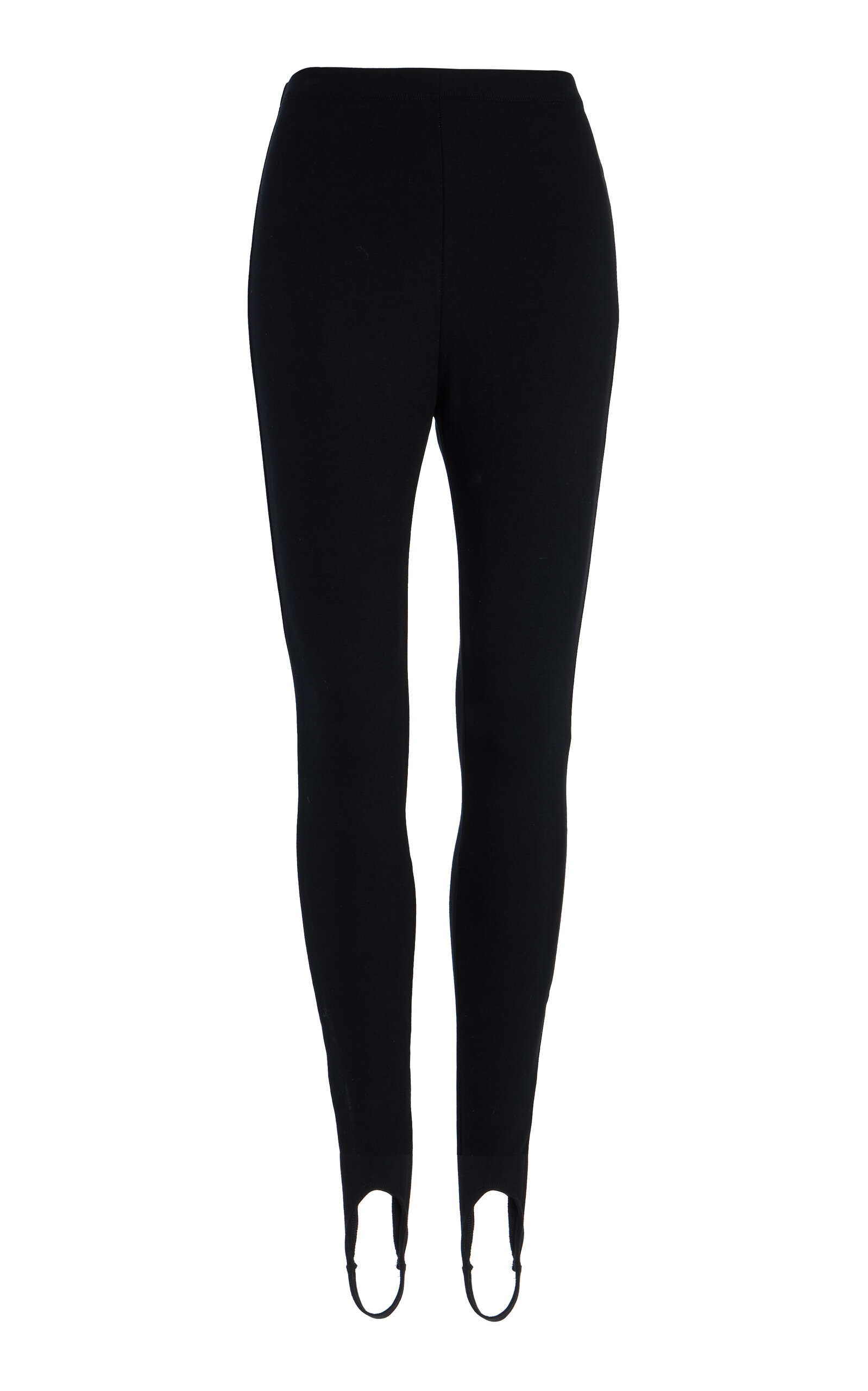 Leset Rio Stretch-ponte Stirrup Leggings In Black