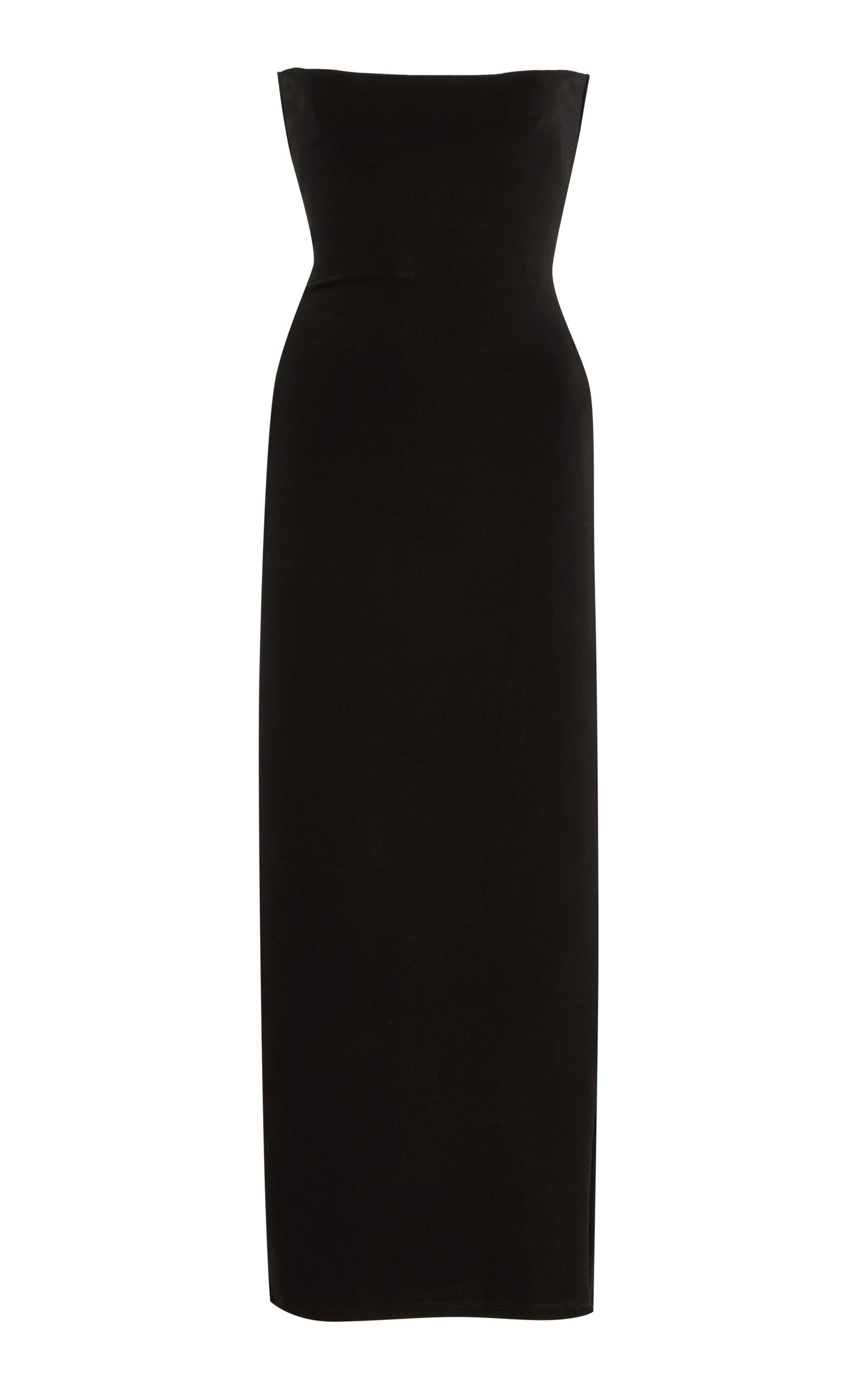 Leset Rio Stretch Ponte Midi Dress - Black - XS - Women's Clothing