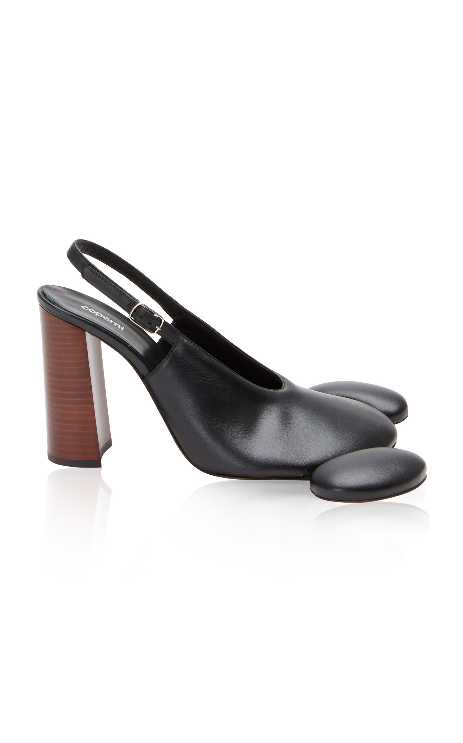 Coperni x Disney Mickey UFO Leather Slingback Pumps