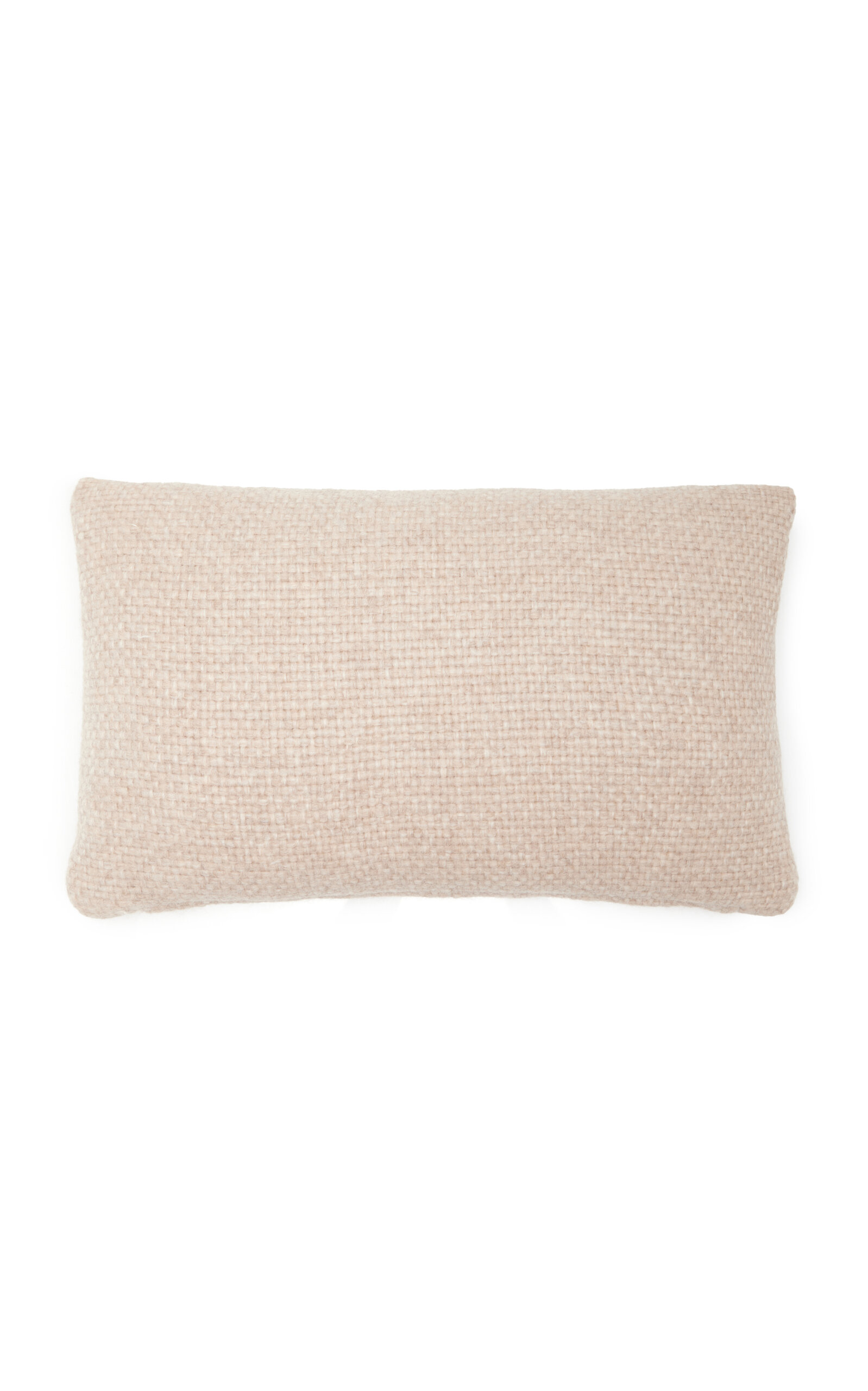 Jenni Kayne Exclusive Alpaca Basketweave Lumbar Pillow - Nude