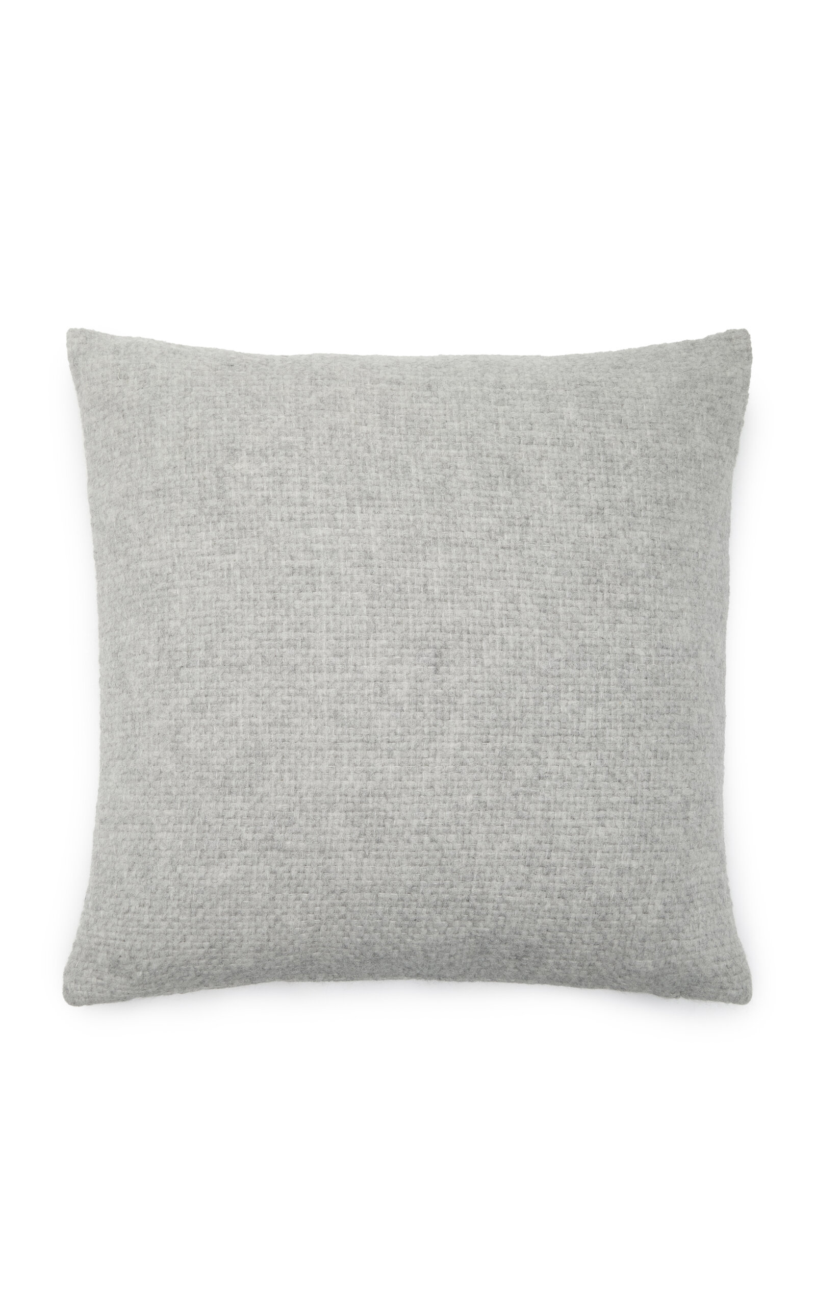 Jenni Kayne Exclusive Alpaca Basketweave Pillow In Light Grey