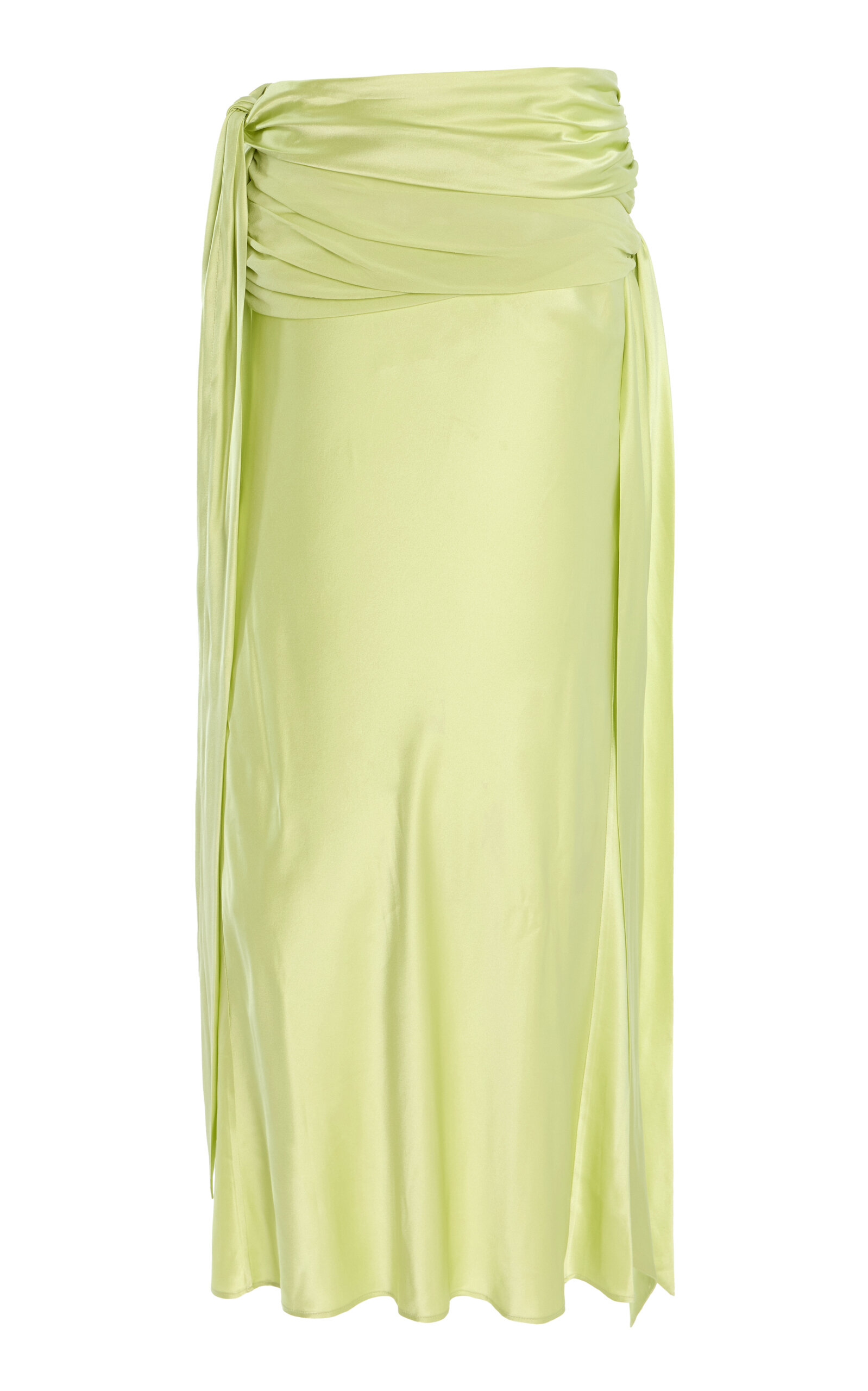 Christopher Esber Knotted Silk Maxi Skirt