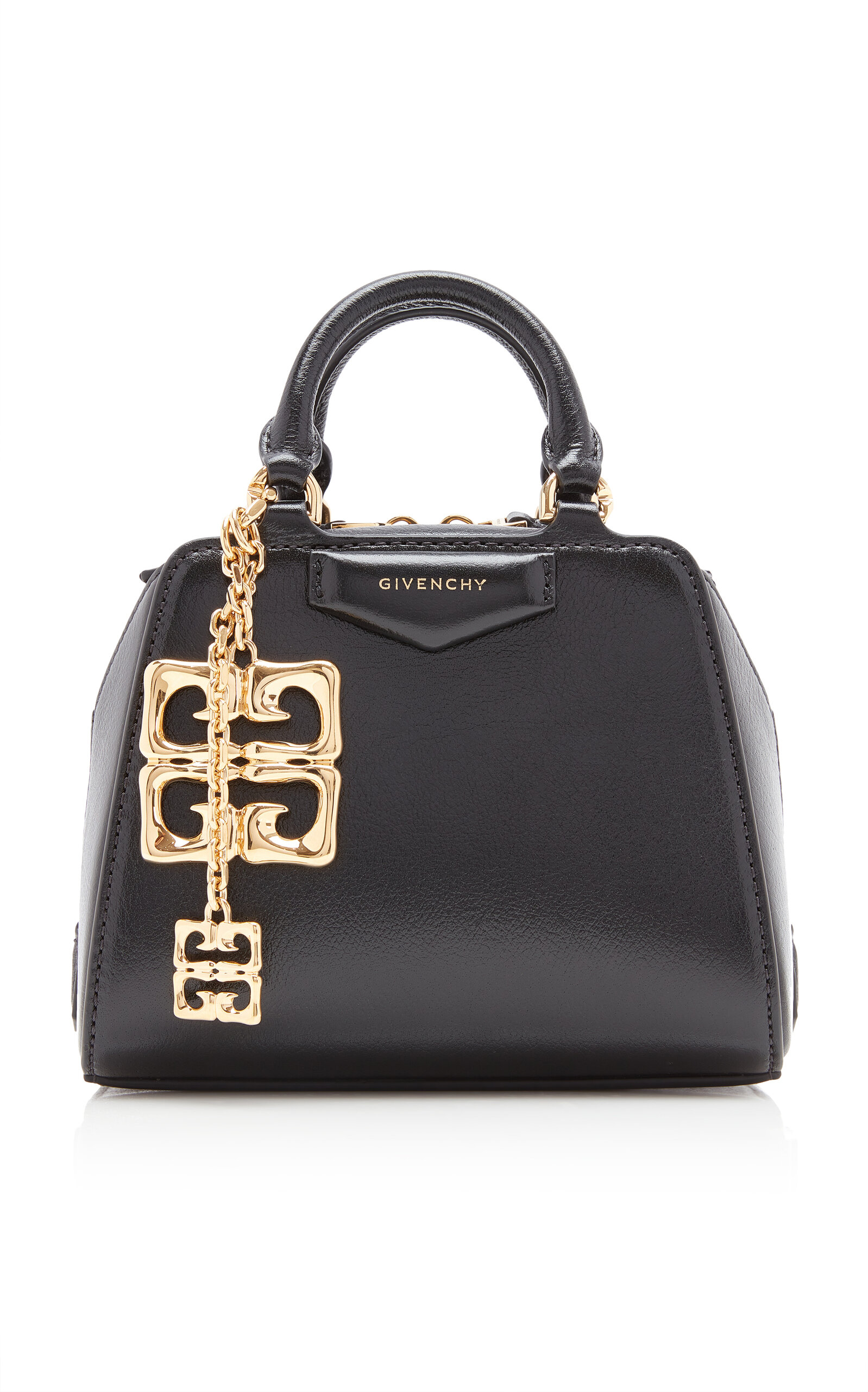 Givenchy Mini Antigona Cube Leather Top Handle Bag