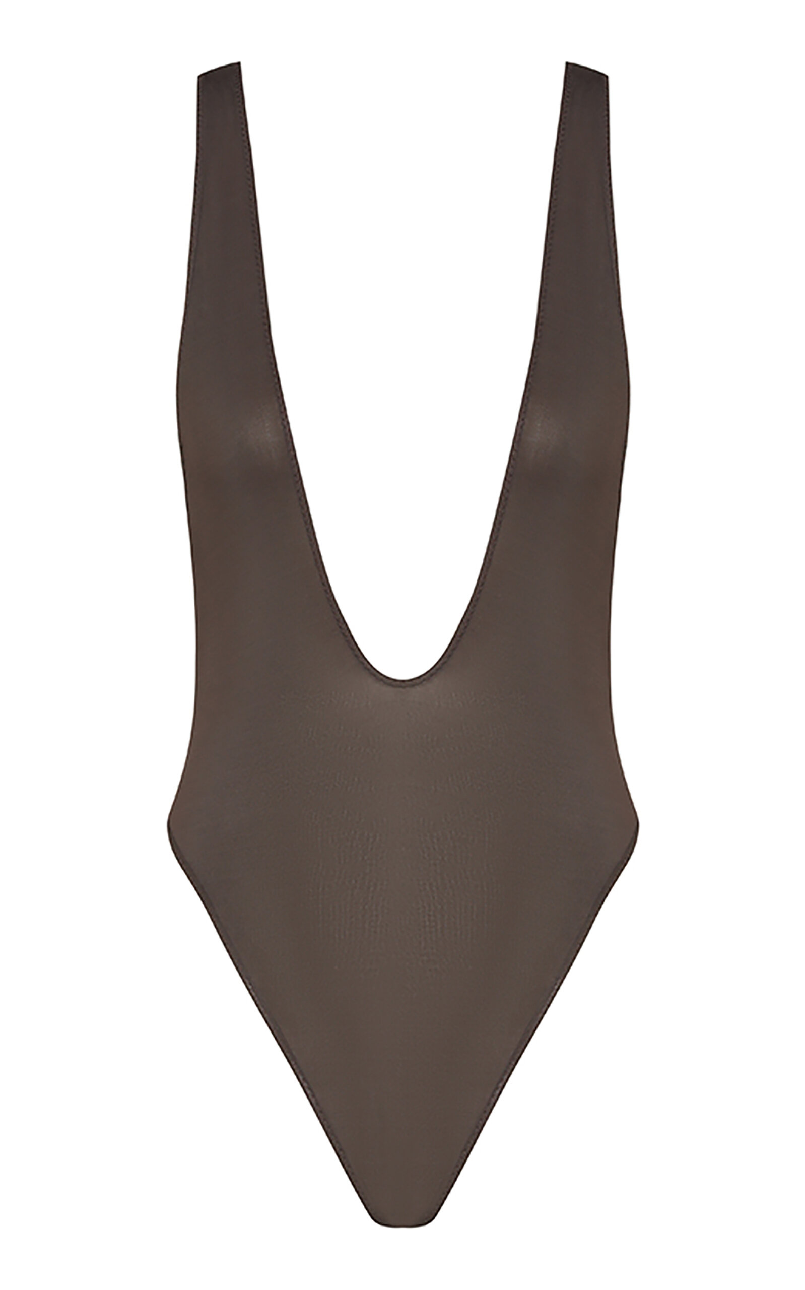 Zimmermann Dawning Scoop Bodysuit - Brown
