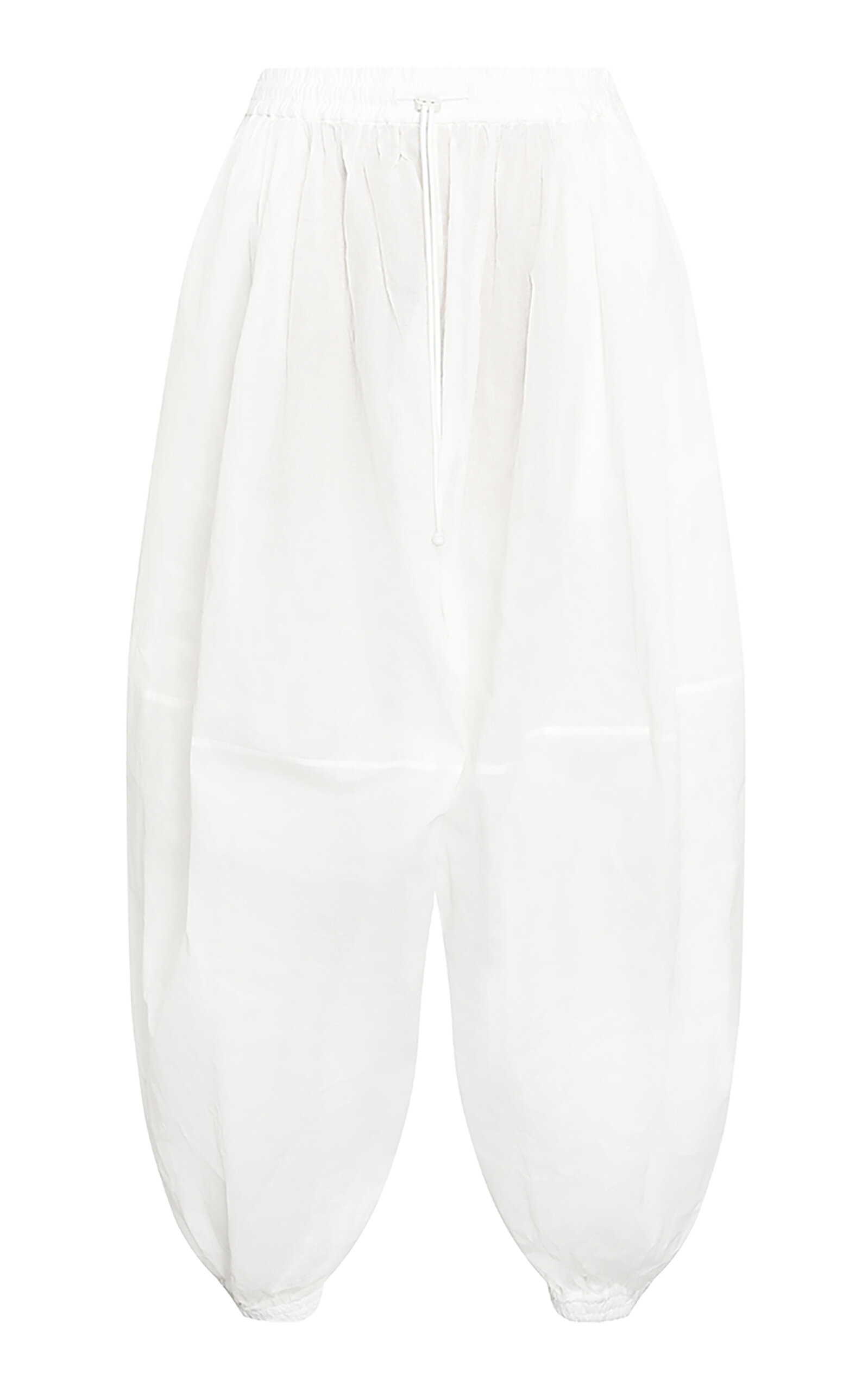 Zimmermann Dawning Paper Harem Pant In Ivory