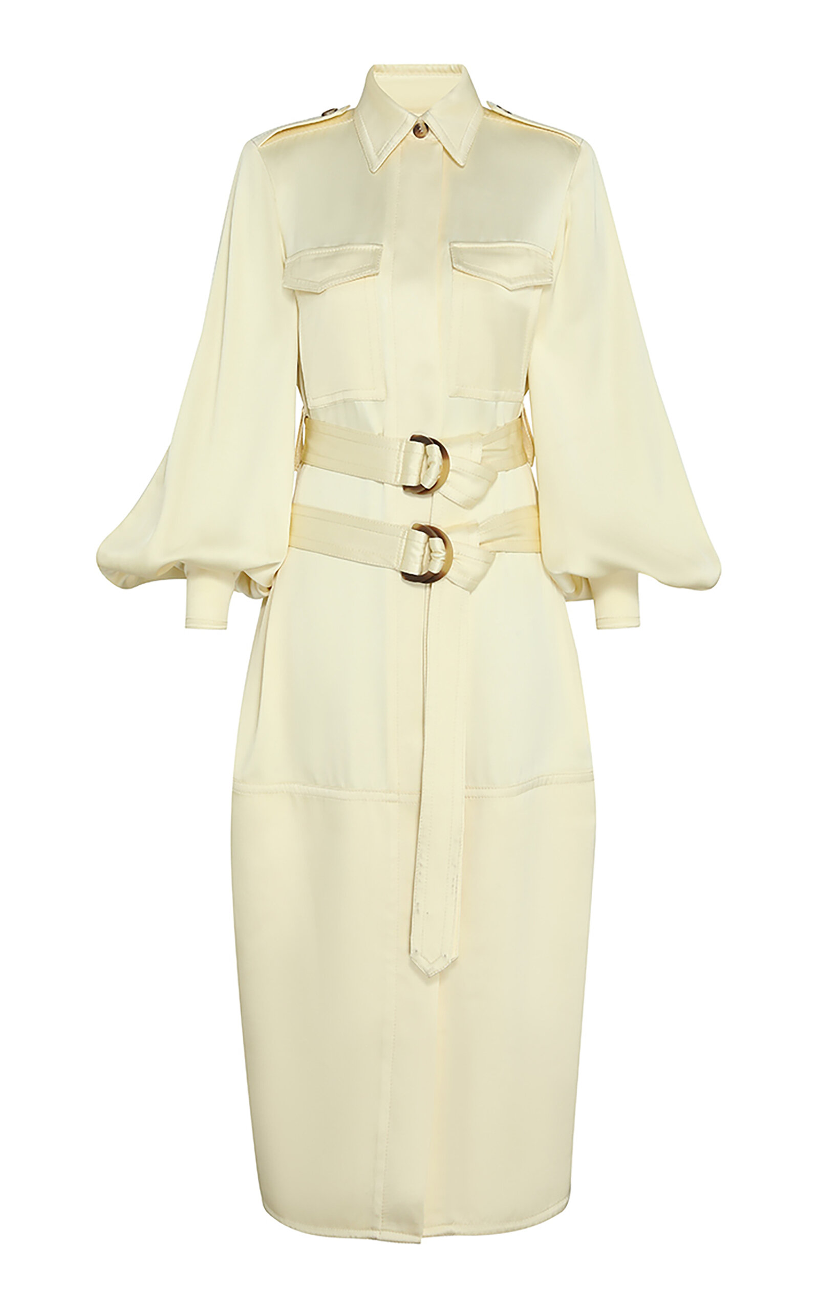 ZIMMERMANN BALANCE CARGO MIDI DRESS 