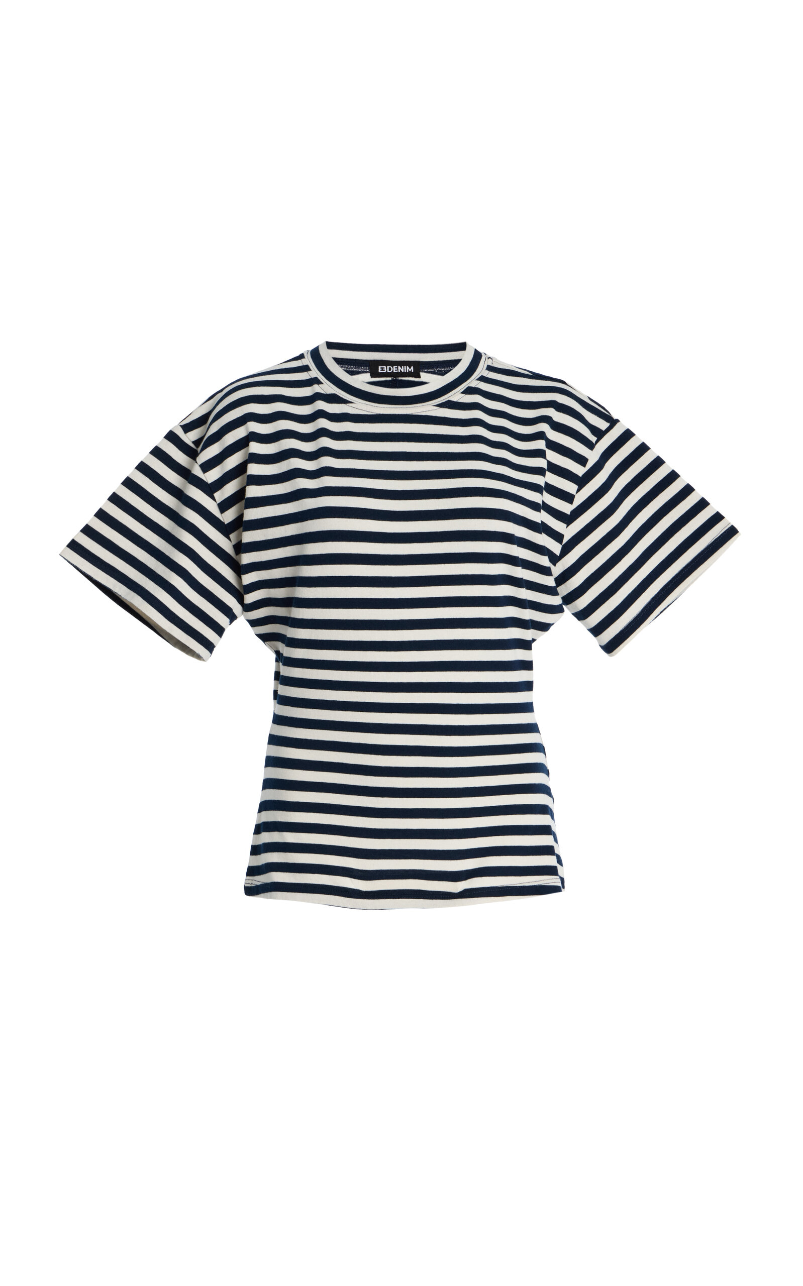EB Denim Eero Striped Cotton T-Shirt - Stripe - XS