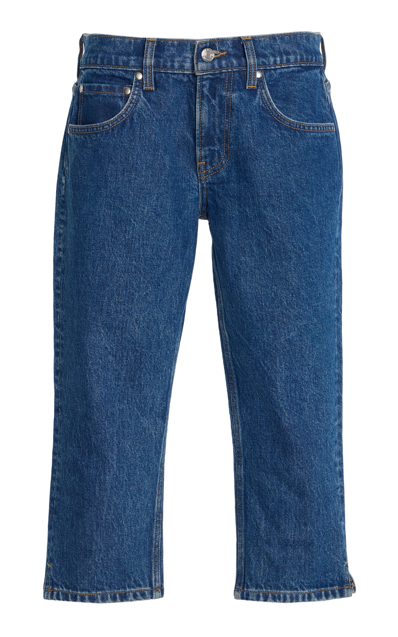 EB Denim Lola Stretch Capri Jeans - Medium Wash