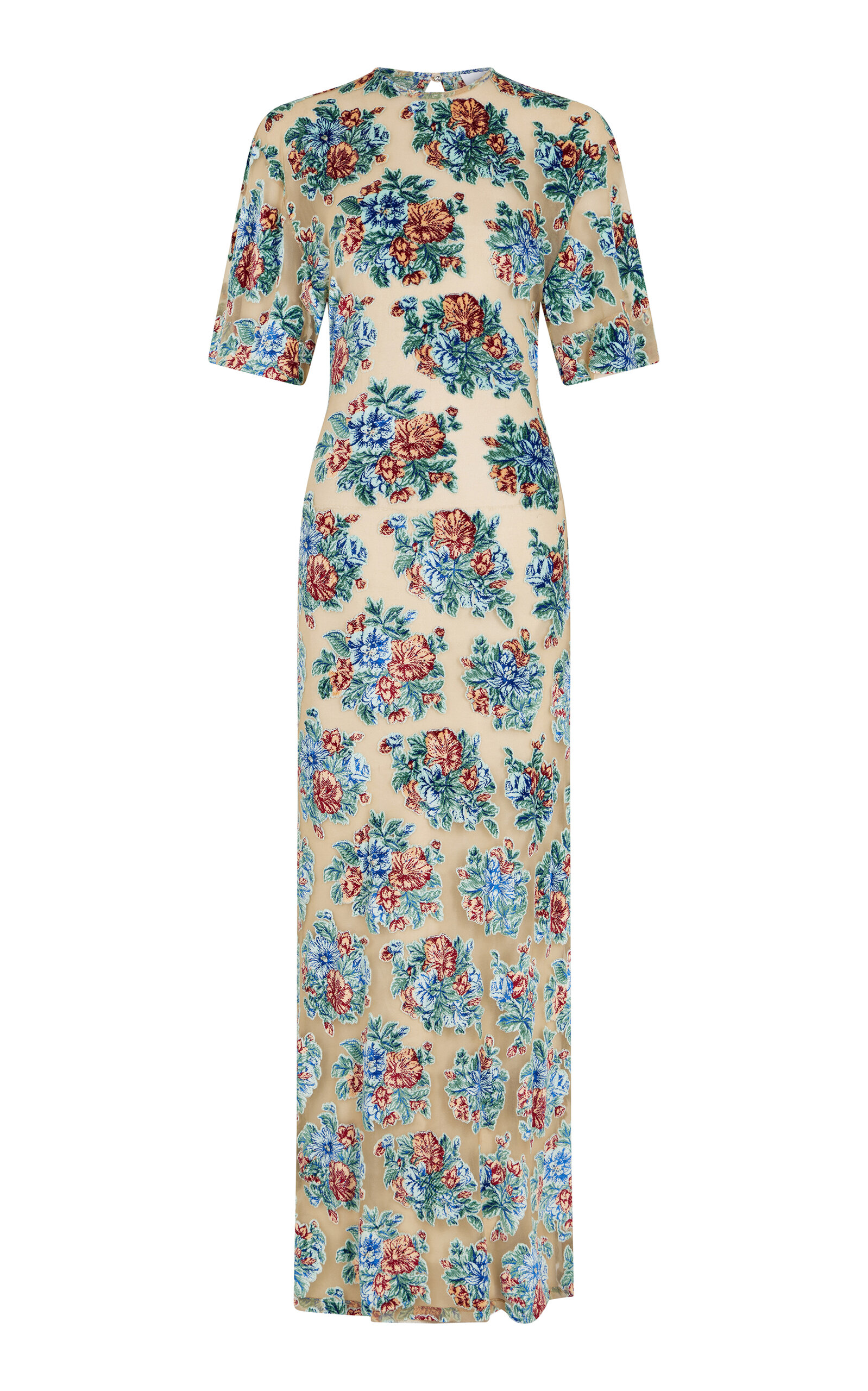 Rabanne Floral Maxi Dress - Floral