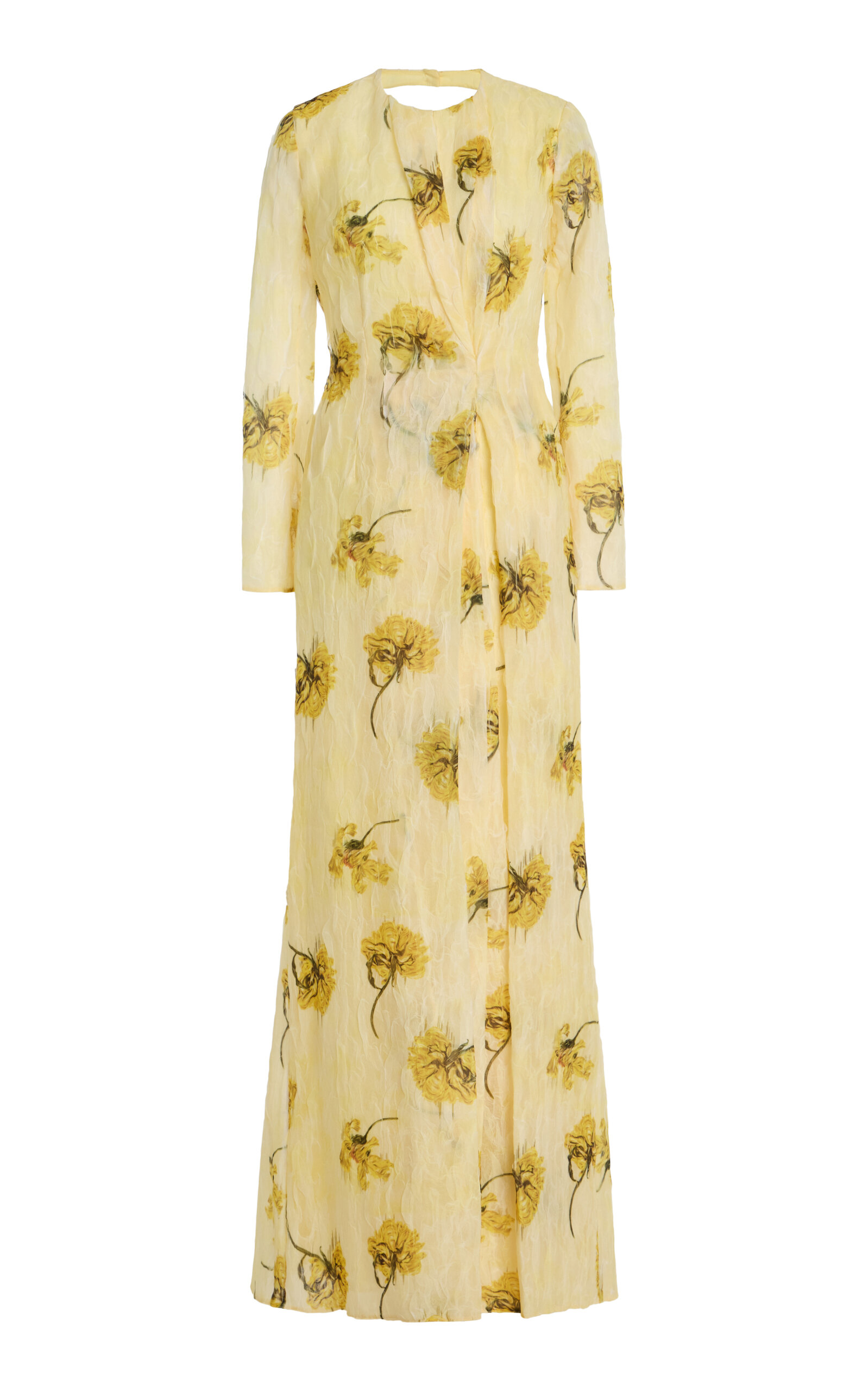 Emilia Wickstead Desiderio Printed Chiffon Gown
