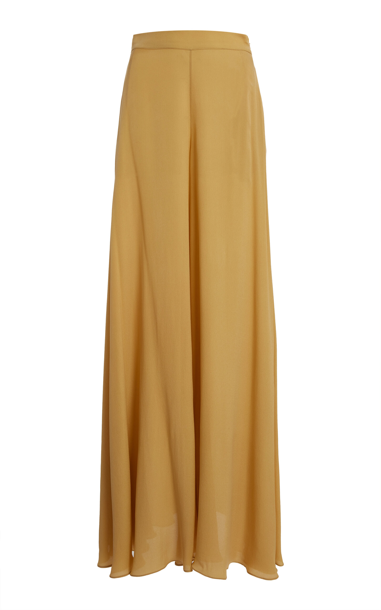 ELIE SAAB WIDE LEGGED SILK PANTS