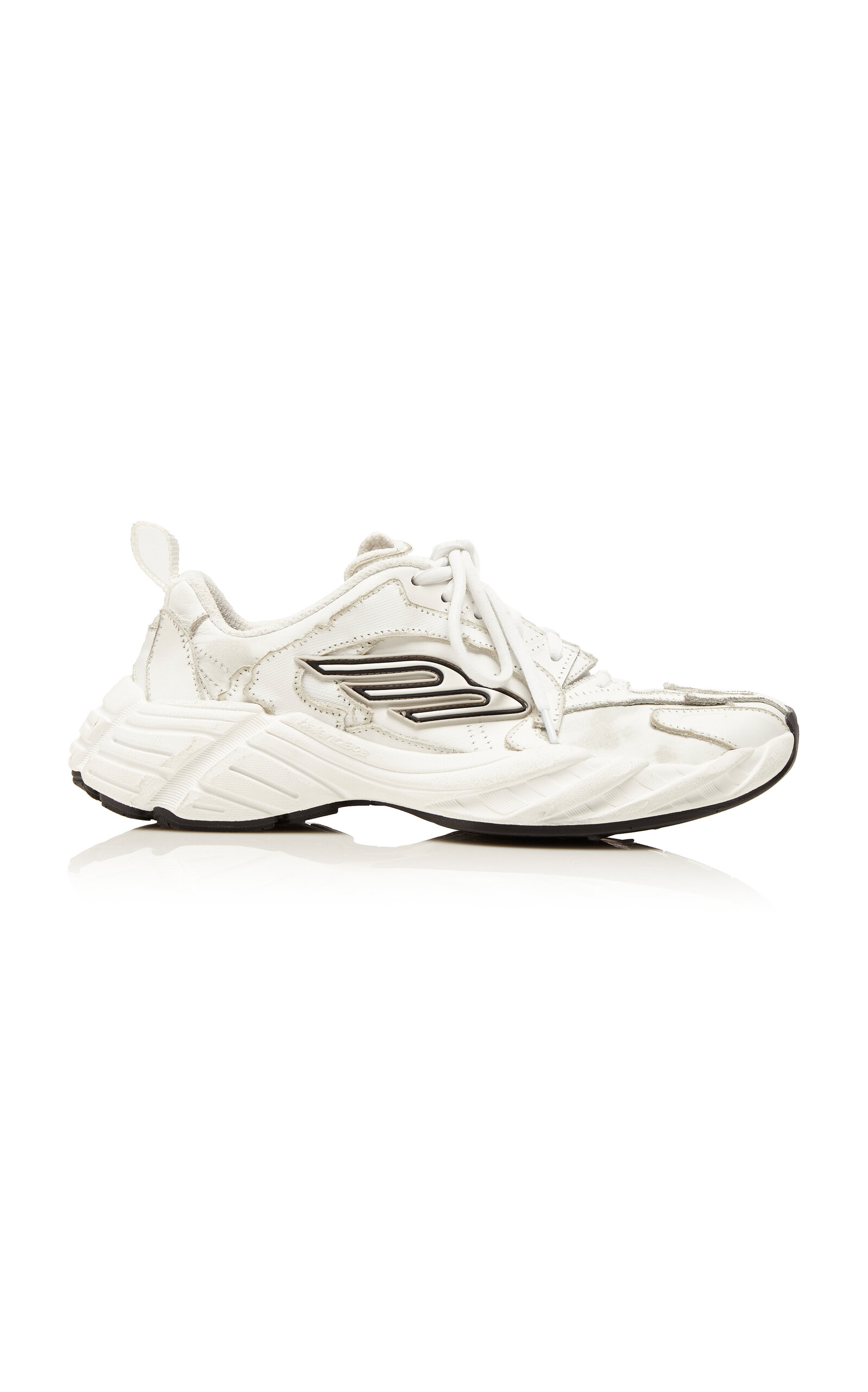 Balenciaga Monday Low-top Sneakers In White