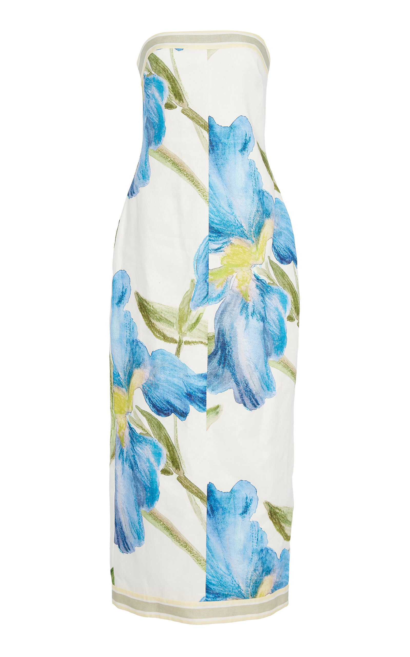 Significant Other Tess Cotton Midi Dress - Blue