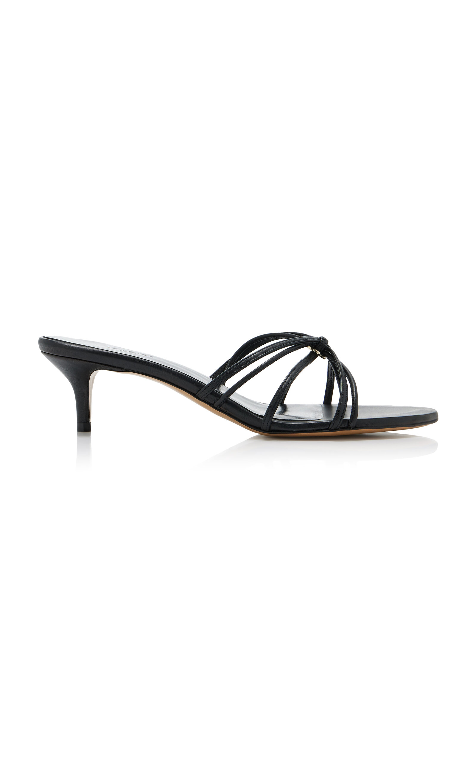 LE MONDE BERYL LEATHER SANDALS