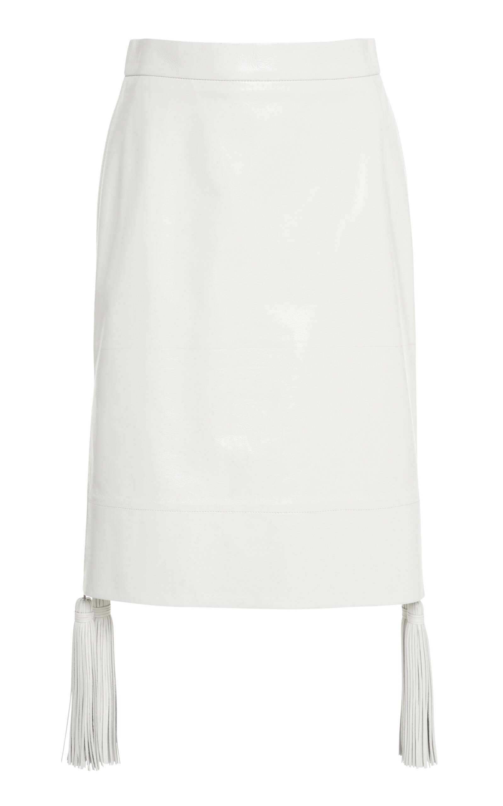 Leather Midi Skirt