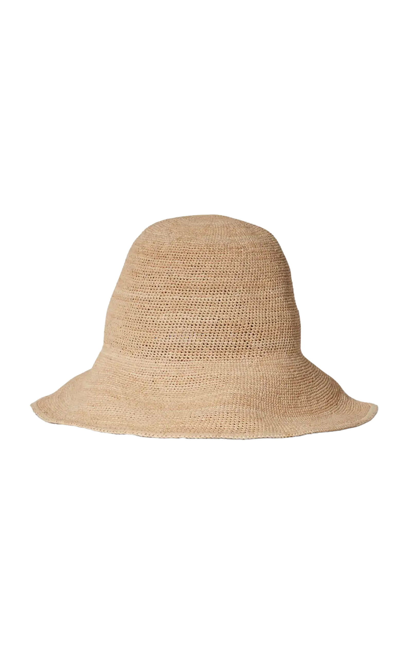 Janessa Leone Crochet Bucket Hat In Neutral