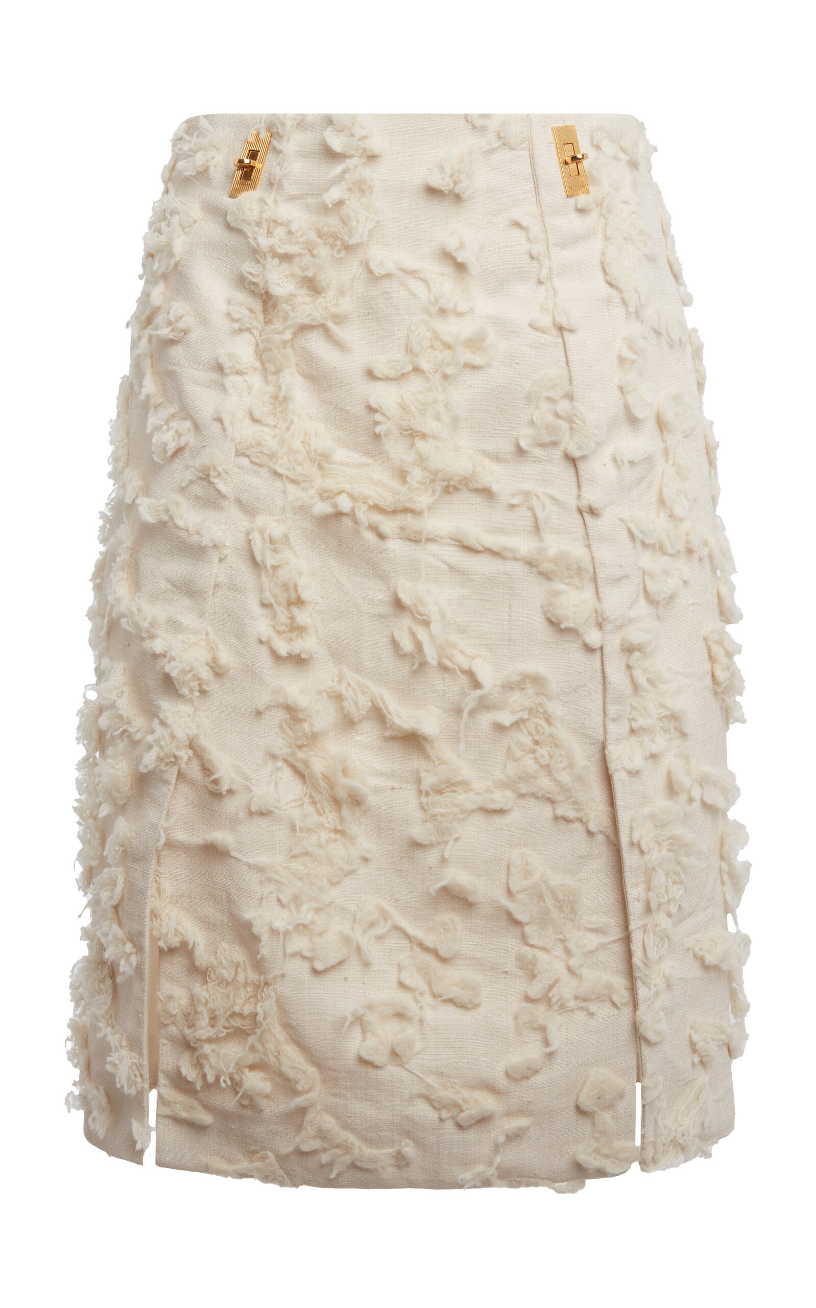 Givenchy Lock Midi Skirt - Neutral