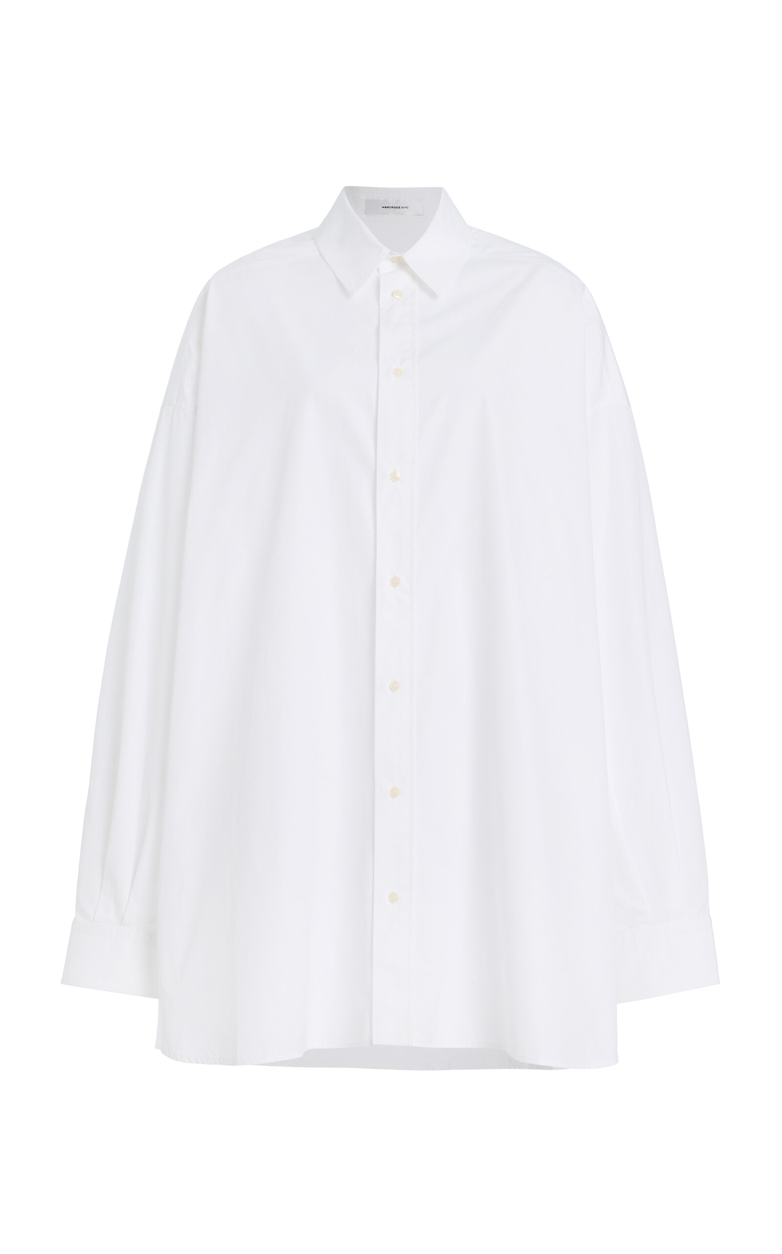 Wardrobe.NYC Oversize Shirt Dress Mini