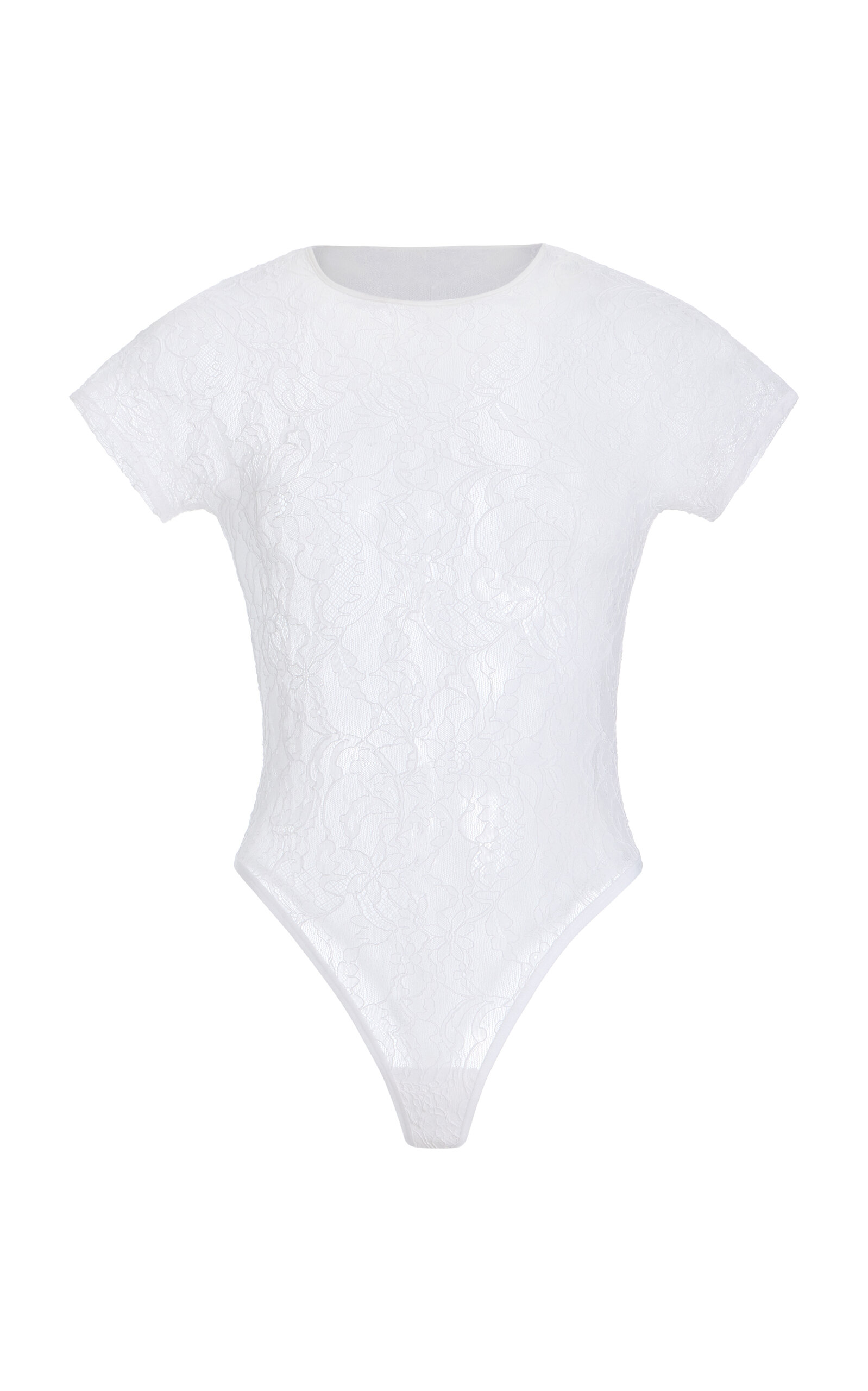 Lace Cap Sleeve Bodysuit