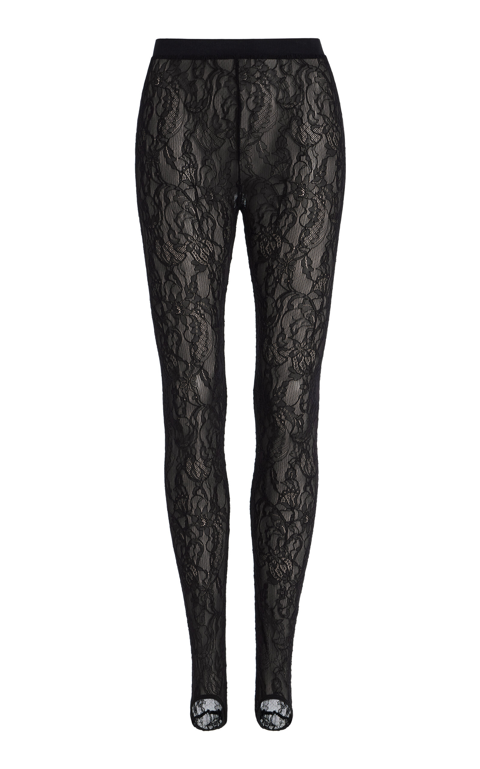 Wardrobe.NYC Lace Stirrup Legging