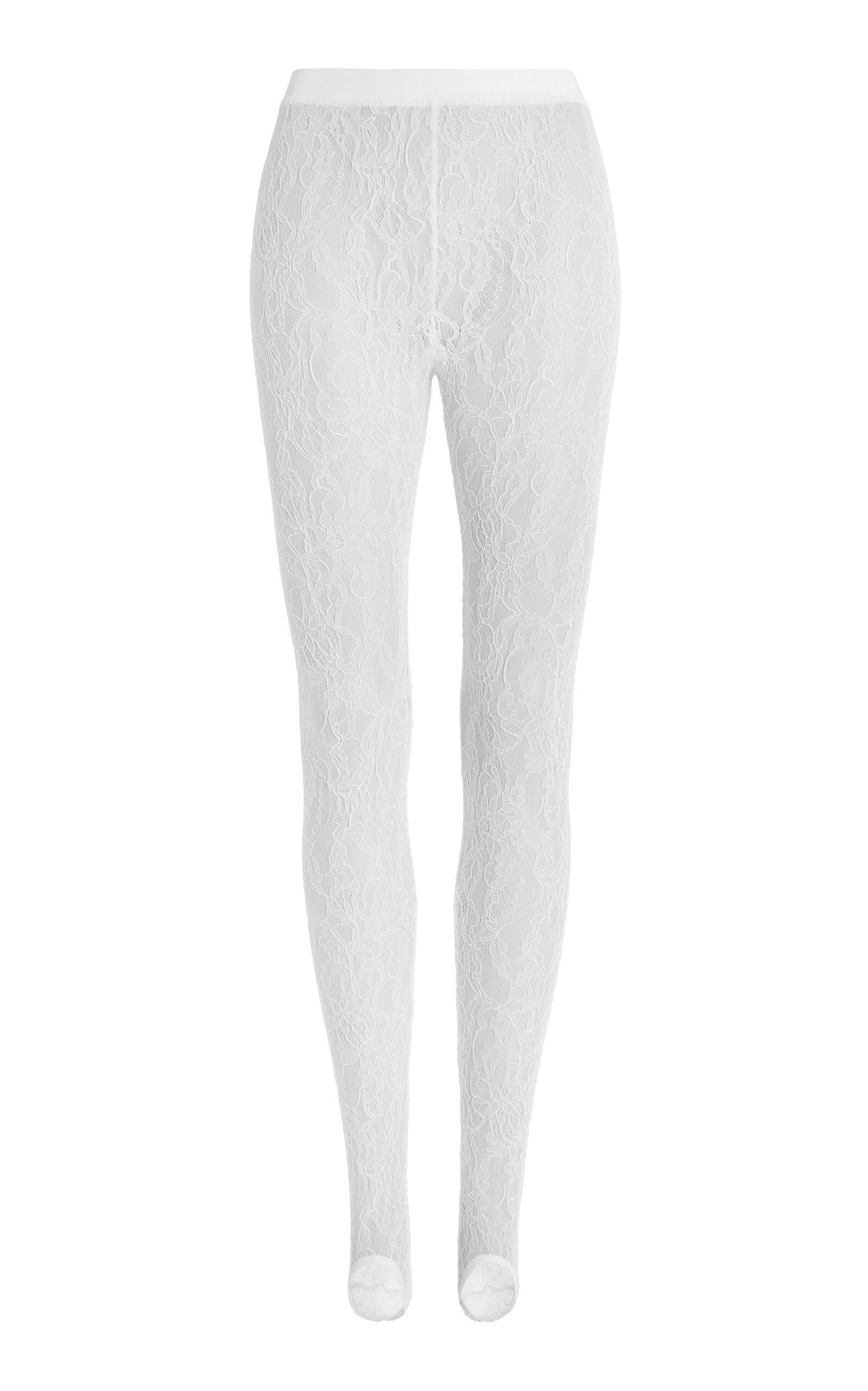 Wardrobe.NYC Lace Stirrup Legging - Women's Clothing