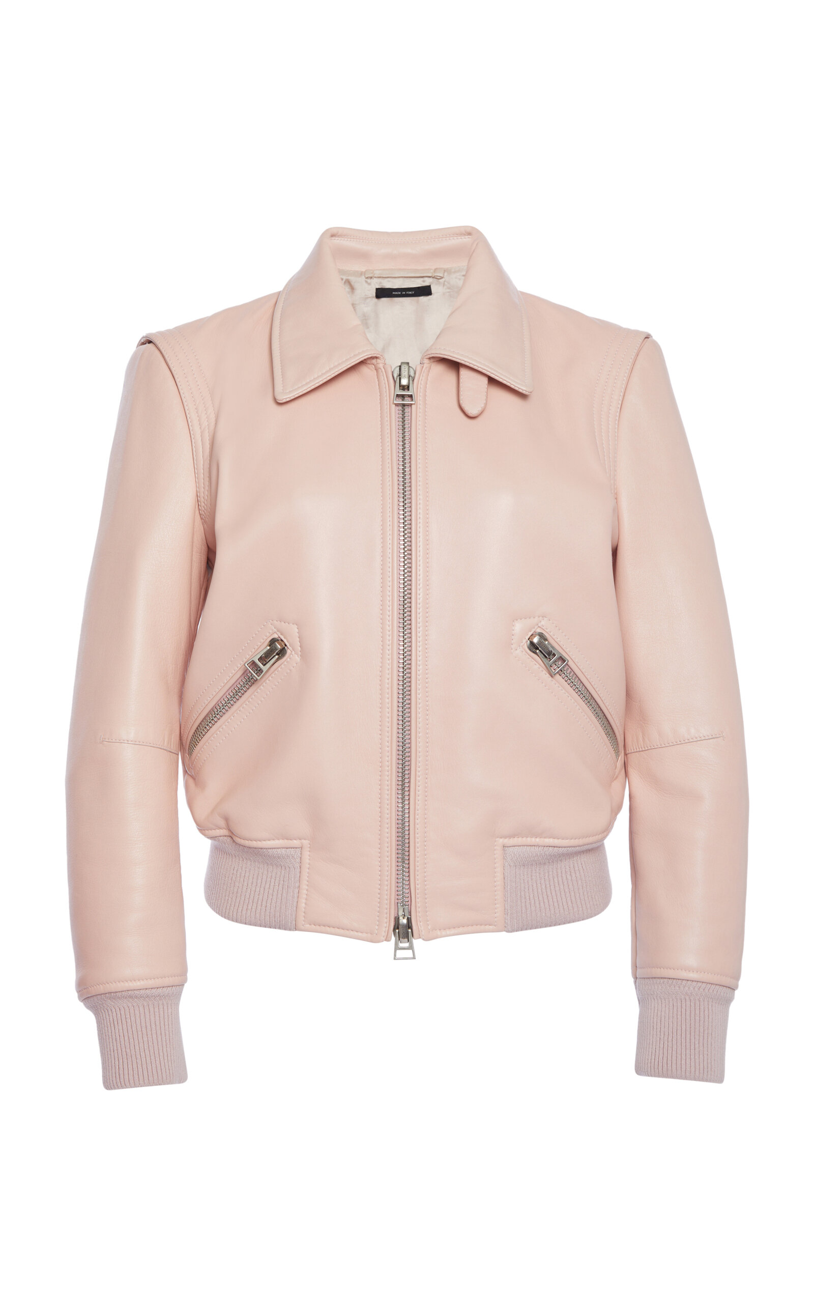 Tom Ford Leather Jacket - Light Pink