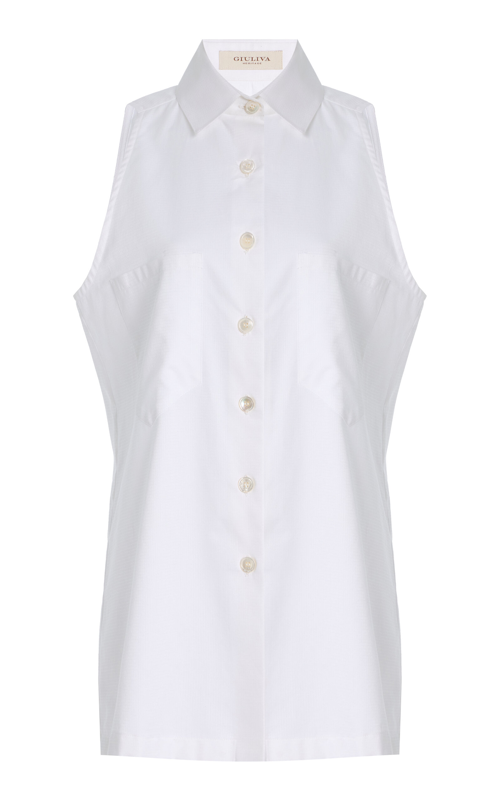 Giuliva Heritage The Emma Checked-Cotton Shirt