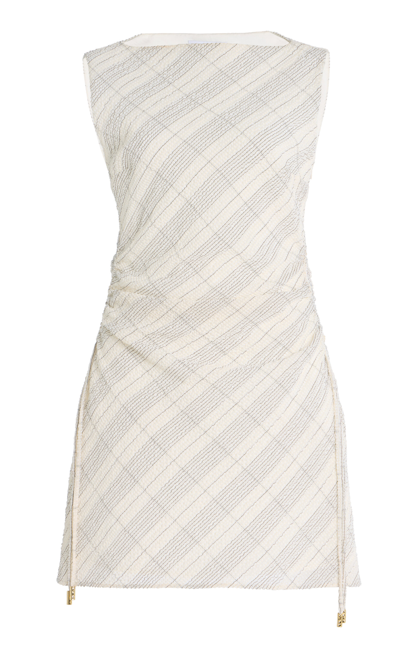 Kai Tartan-Checked Cotton-Blend Dress