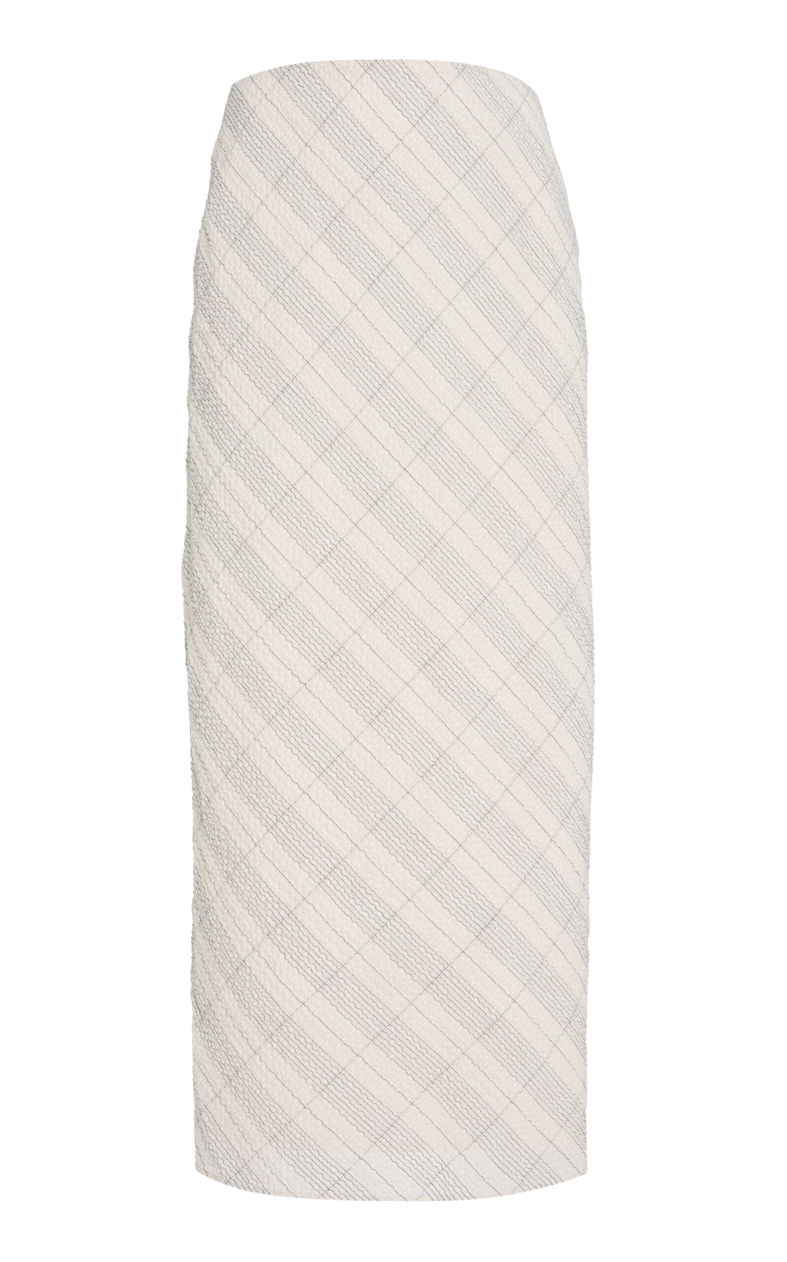 Paulina Tartan-Checked Cotton-Blend Skirt
