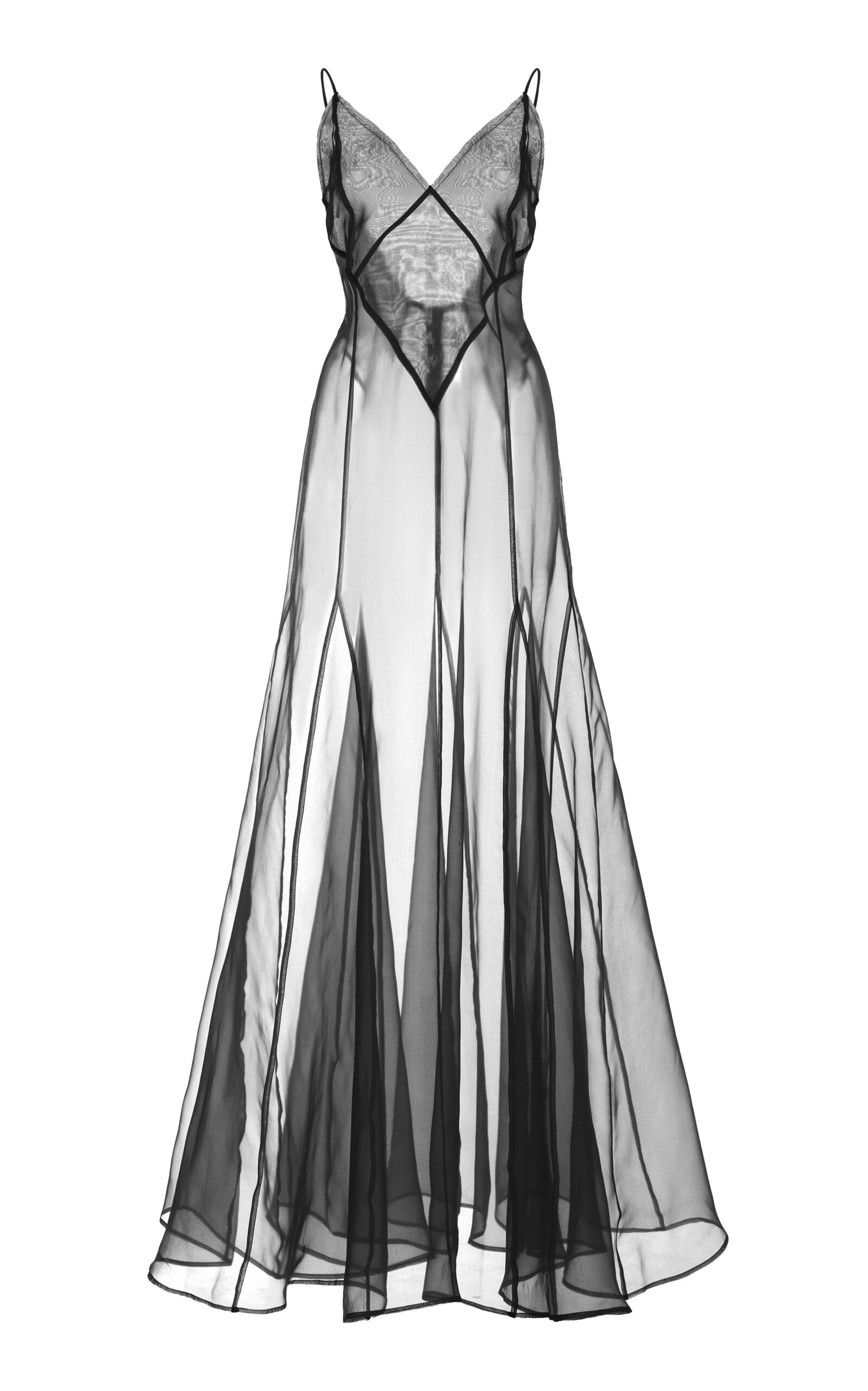 Lalique Silk Organza Gown