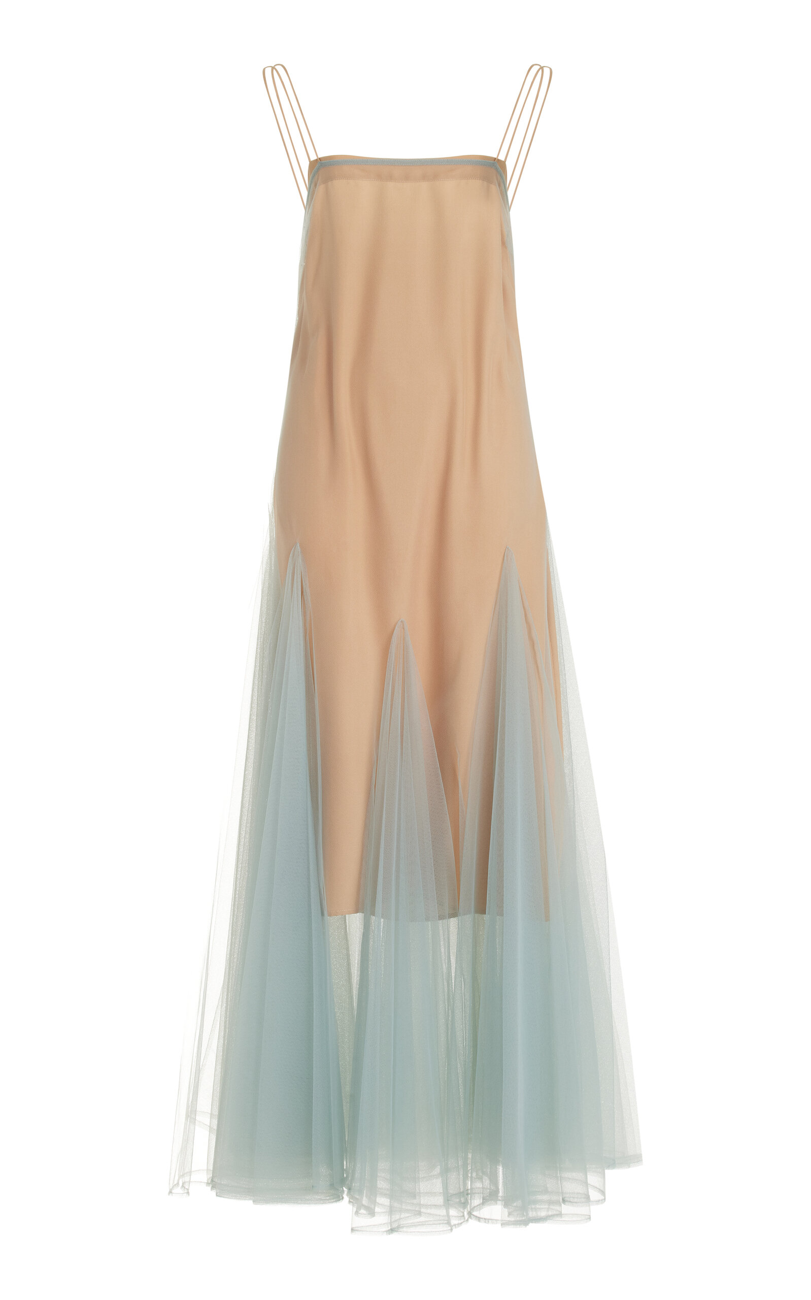 Kamperett Camille Layered Dress - Light Blue