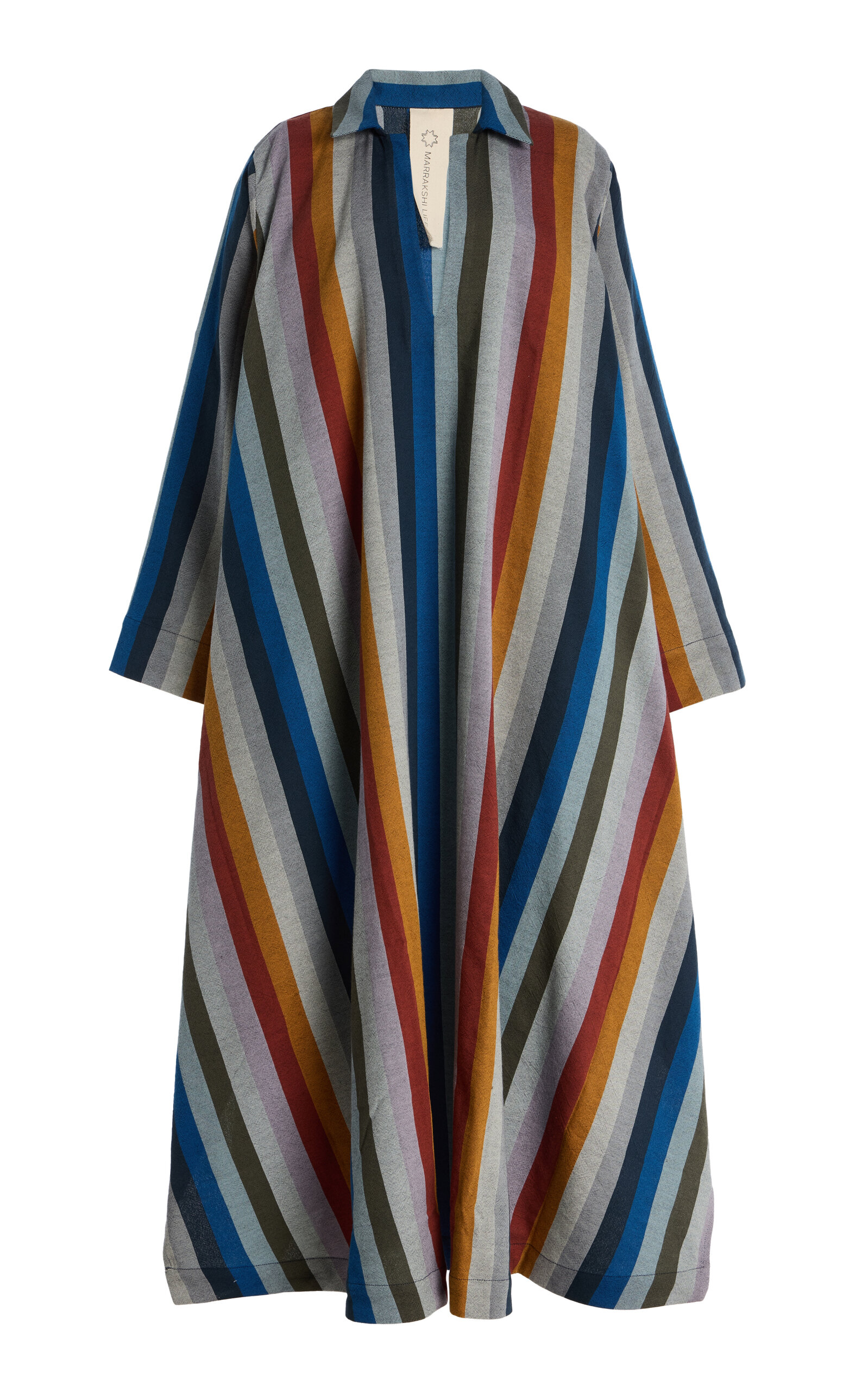 The Striped Cotton Caftan