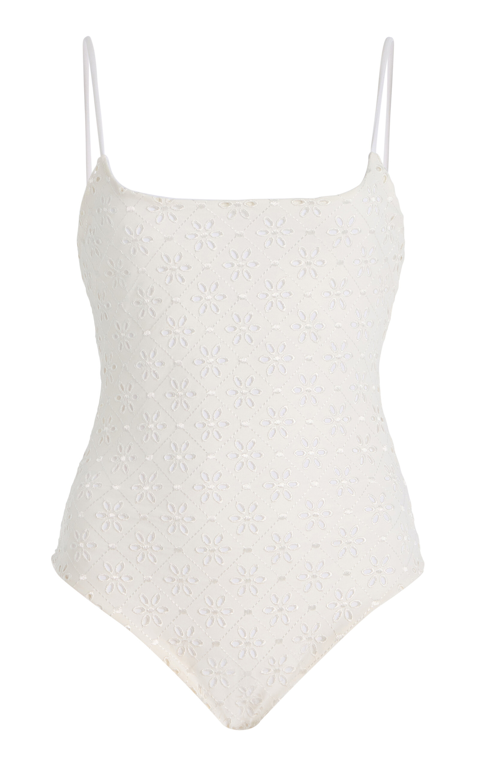 Imey Broderie Anglaise One-Piece Swimsuit