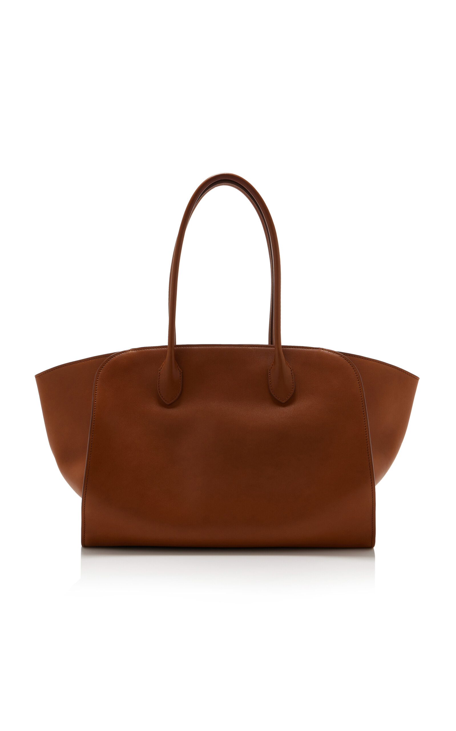 The Row Marlo 14 Leather Tote Bag