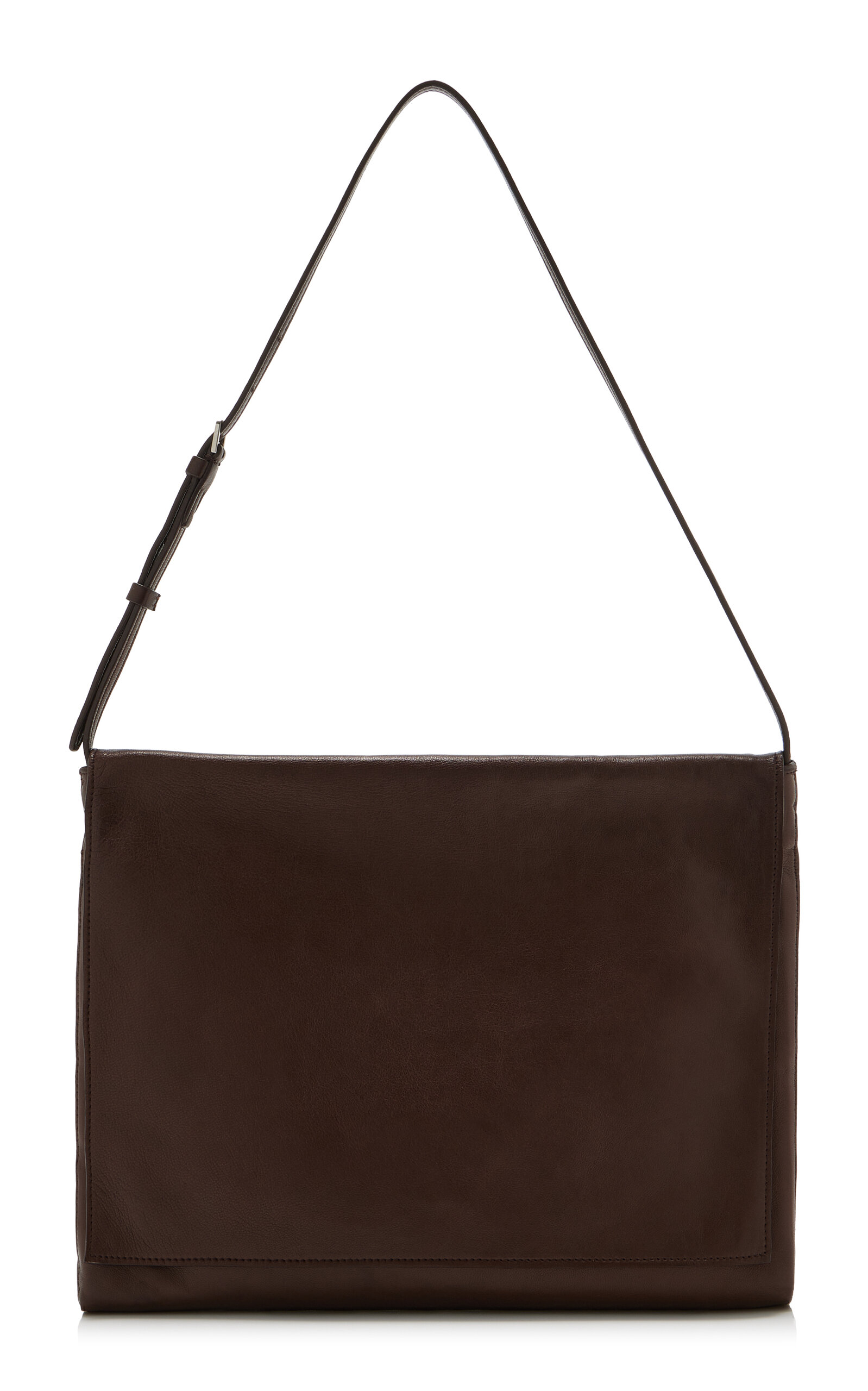 The Row Nan Leather Shoulder Bag