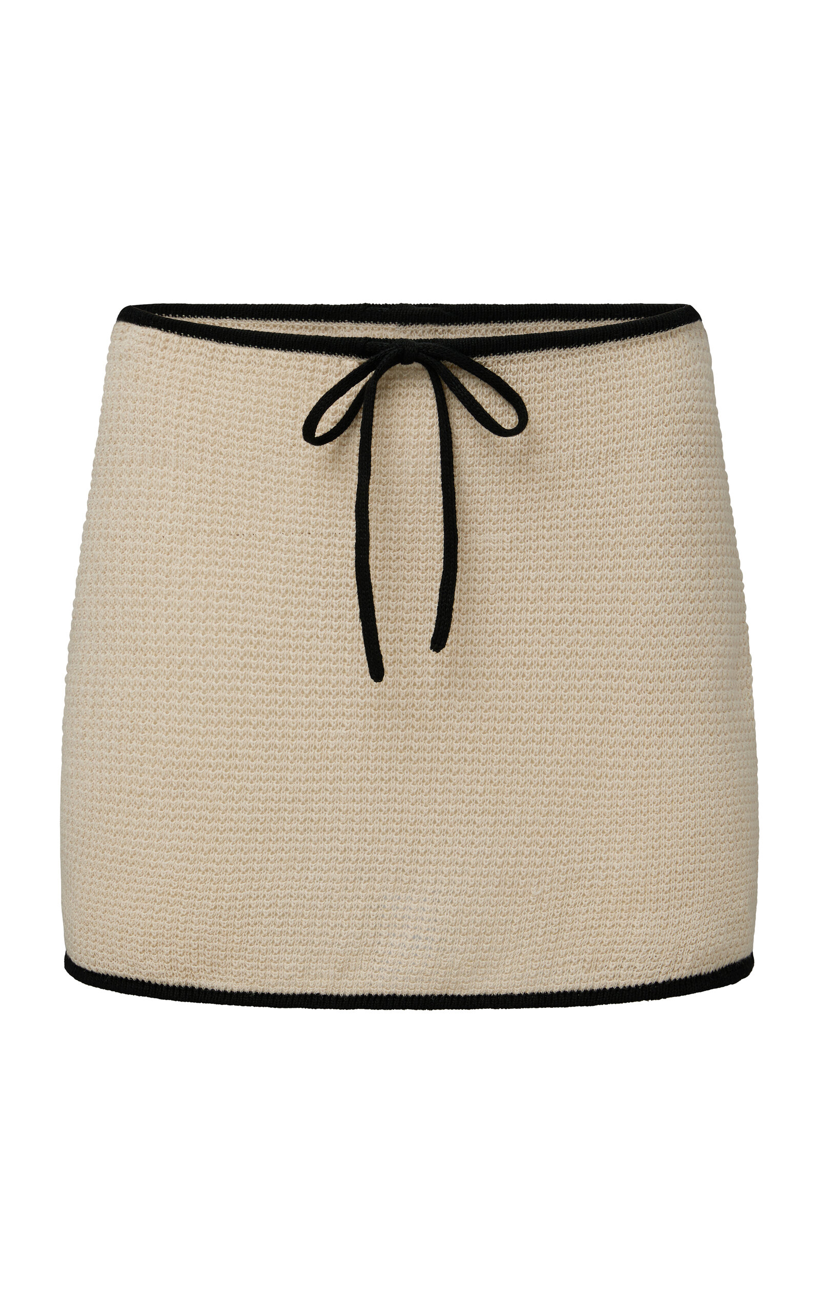 Linen Knit Mini Skirt