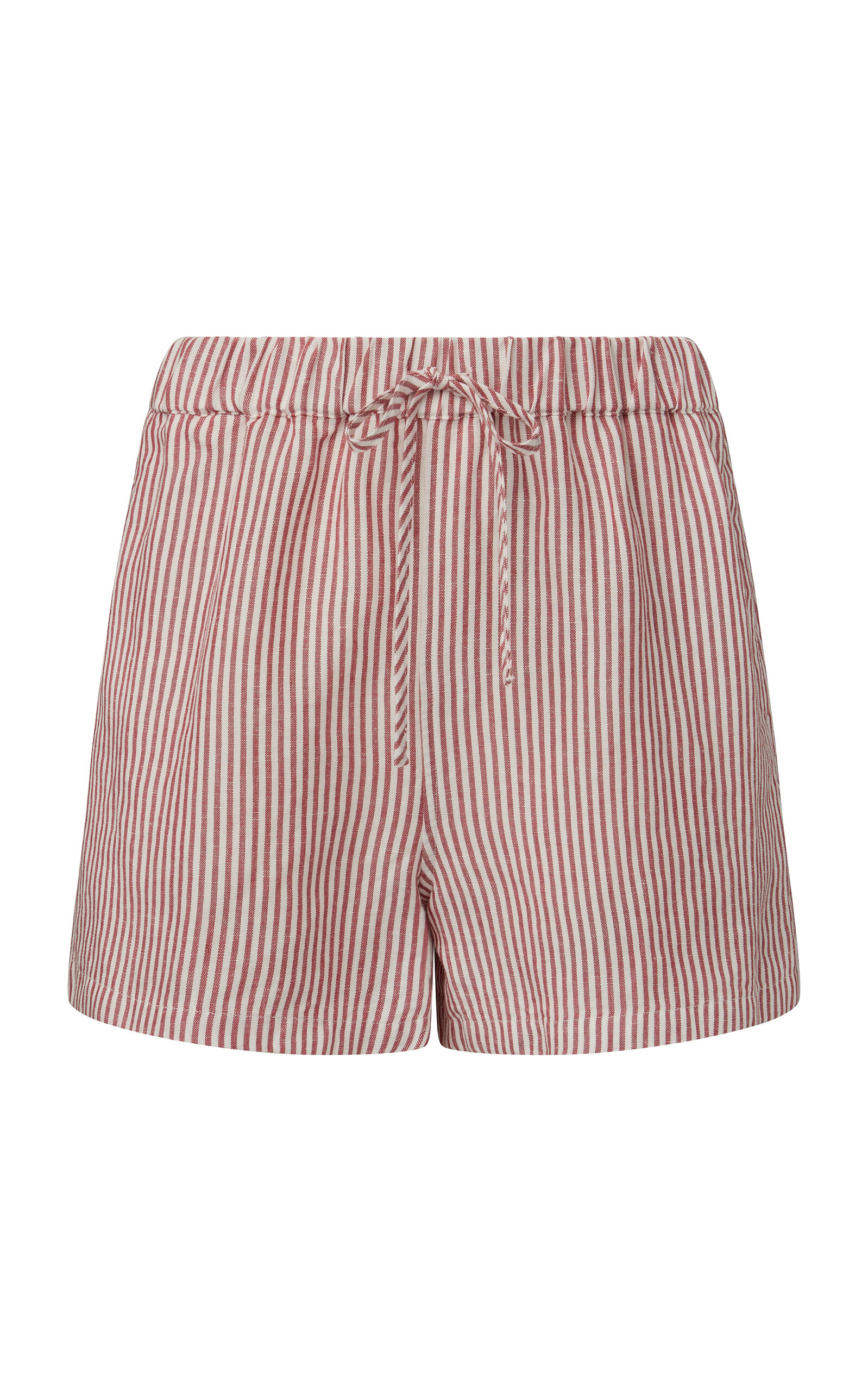 Onia Air Linen Drawstring Shorts - Stripe