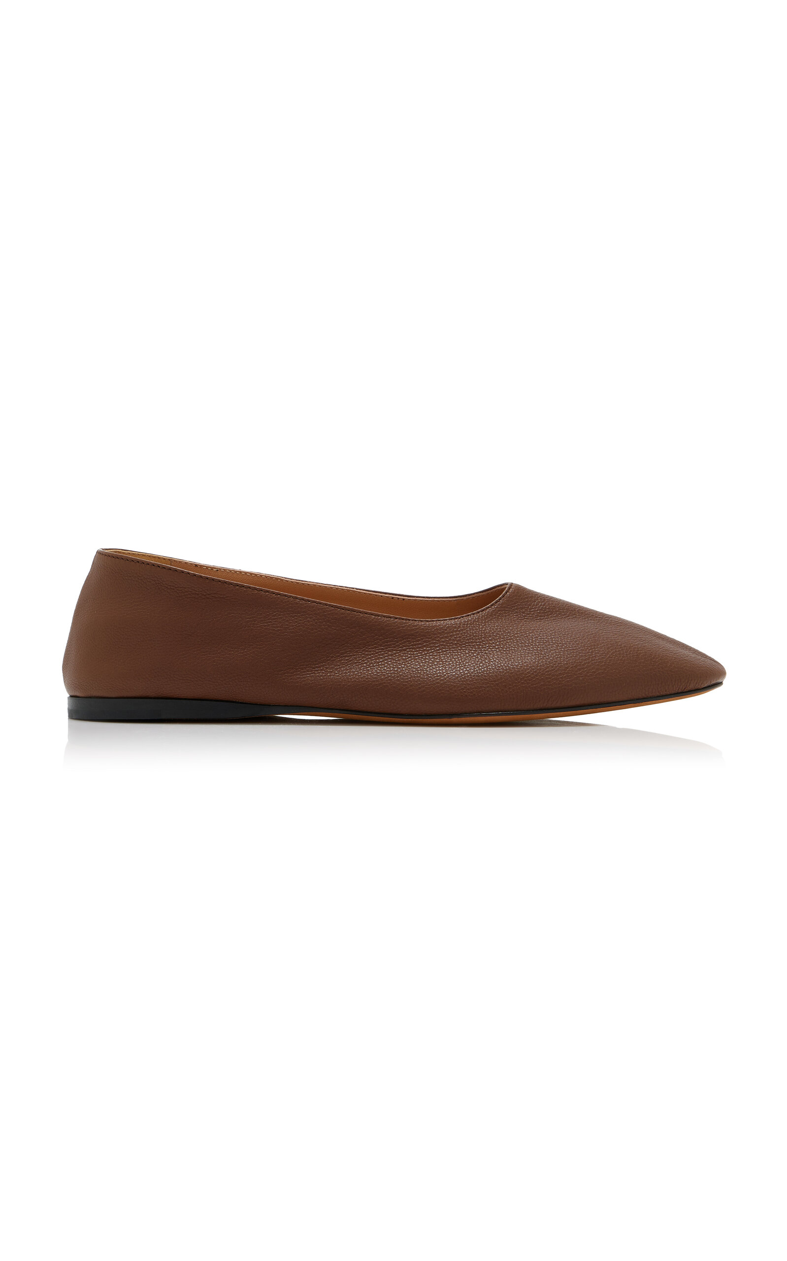 The Row Awar Leather Ballet Flats