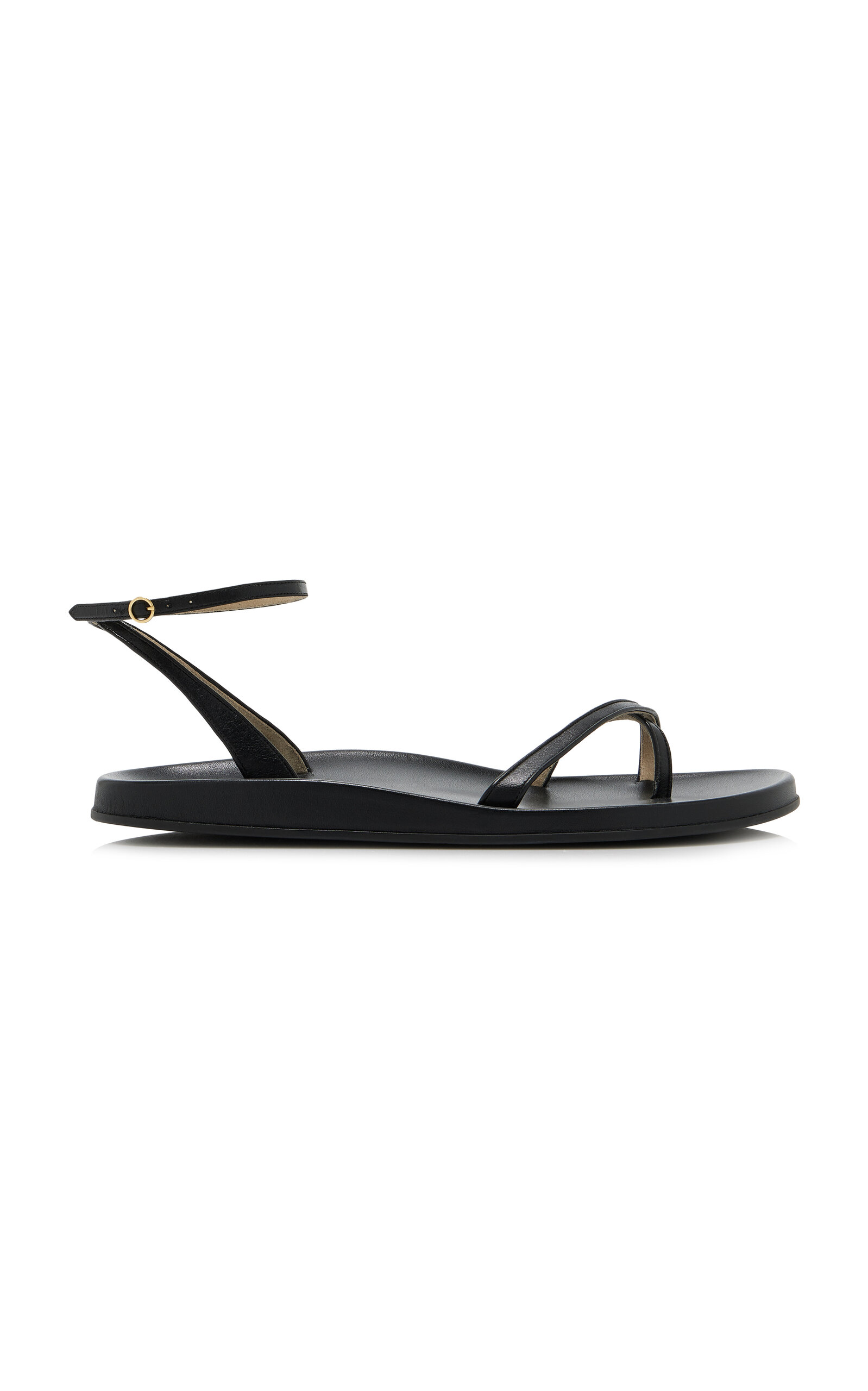 The Row Hugh Leather Sandals