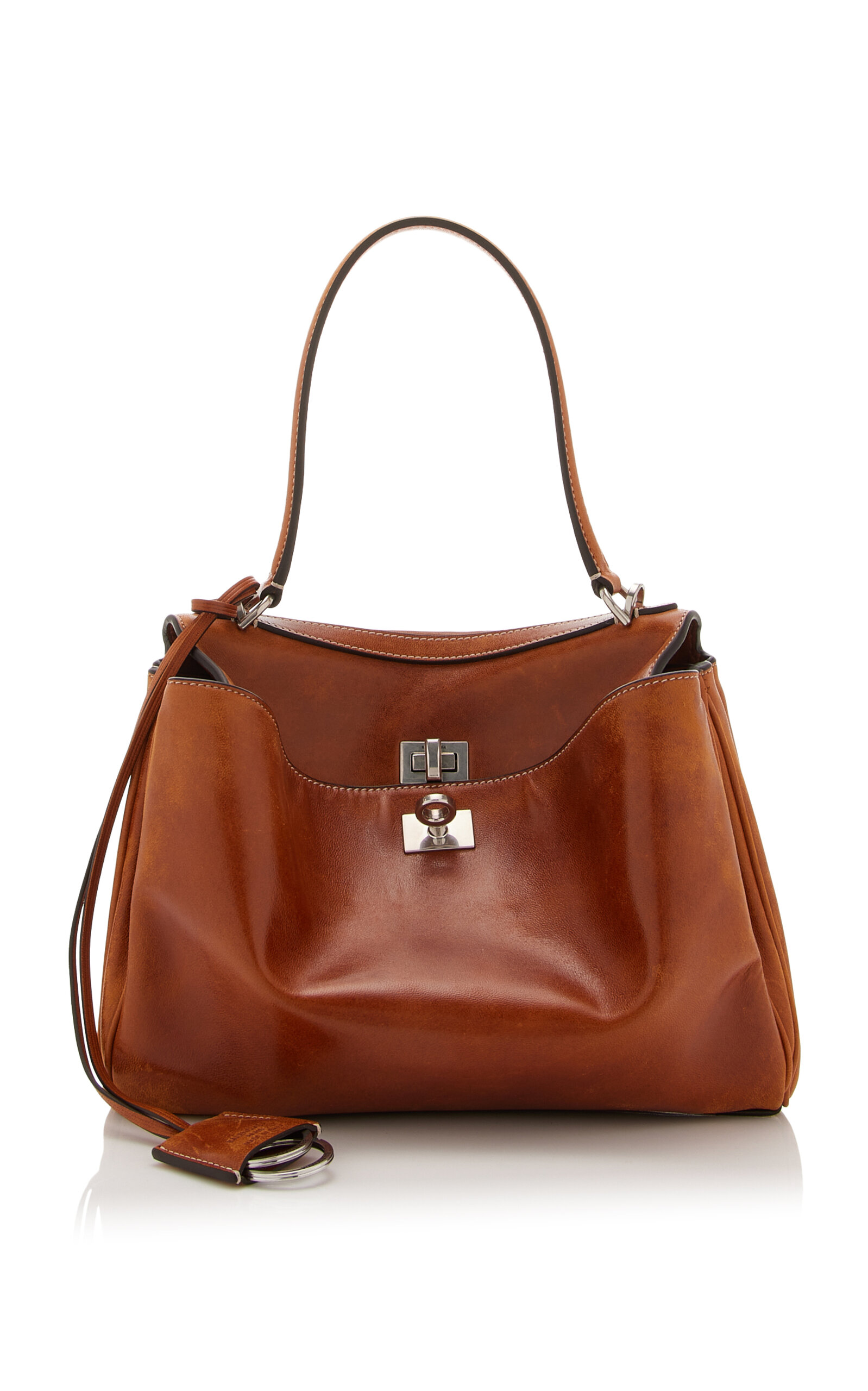 Balenciaga Rodeo Small Leather Top Hande Bag