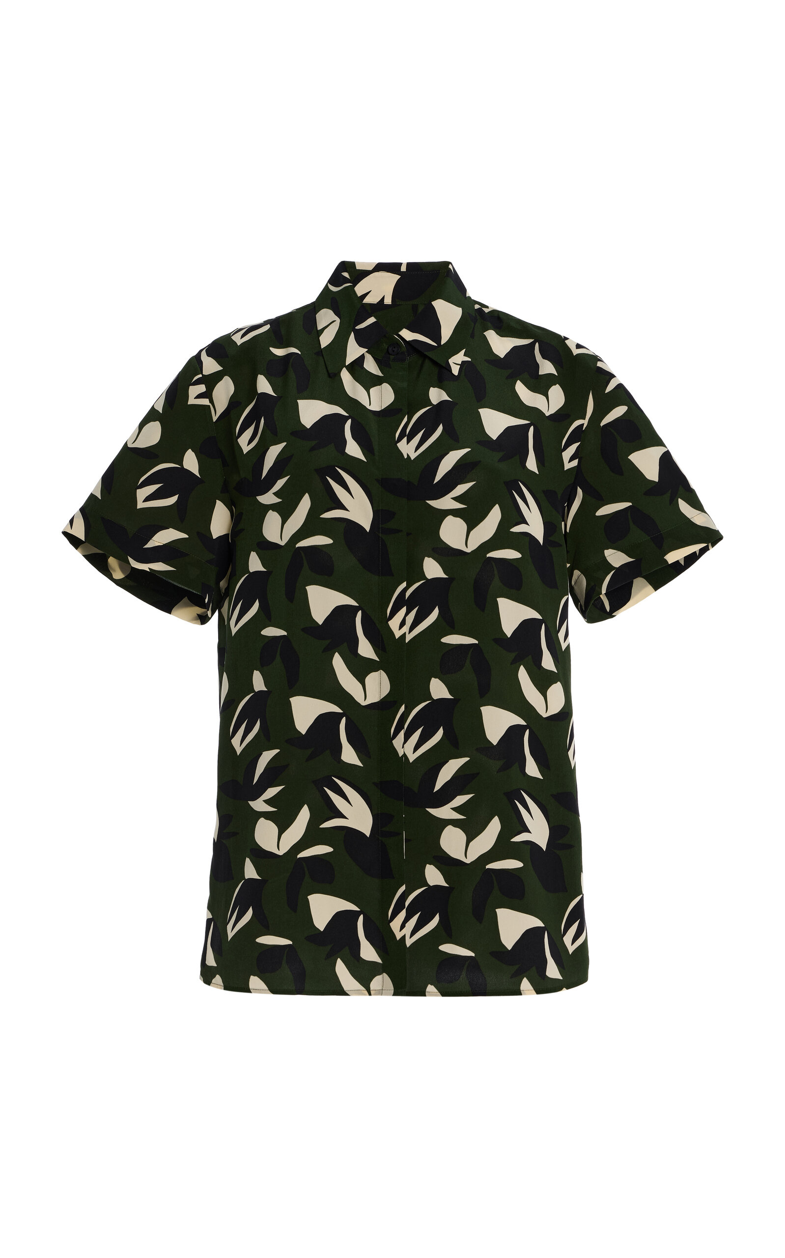 Printed Silk Shirt