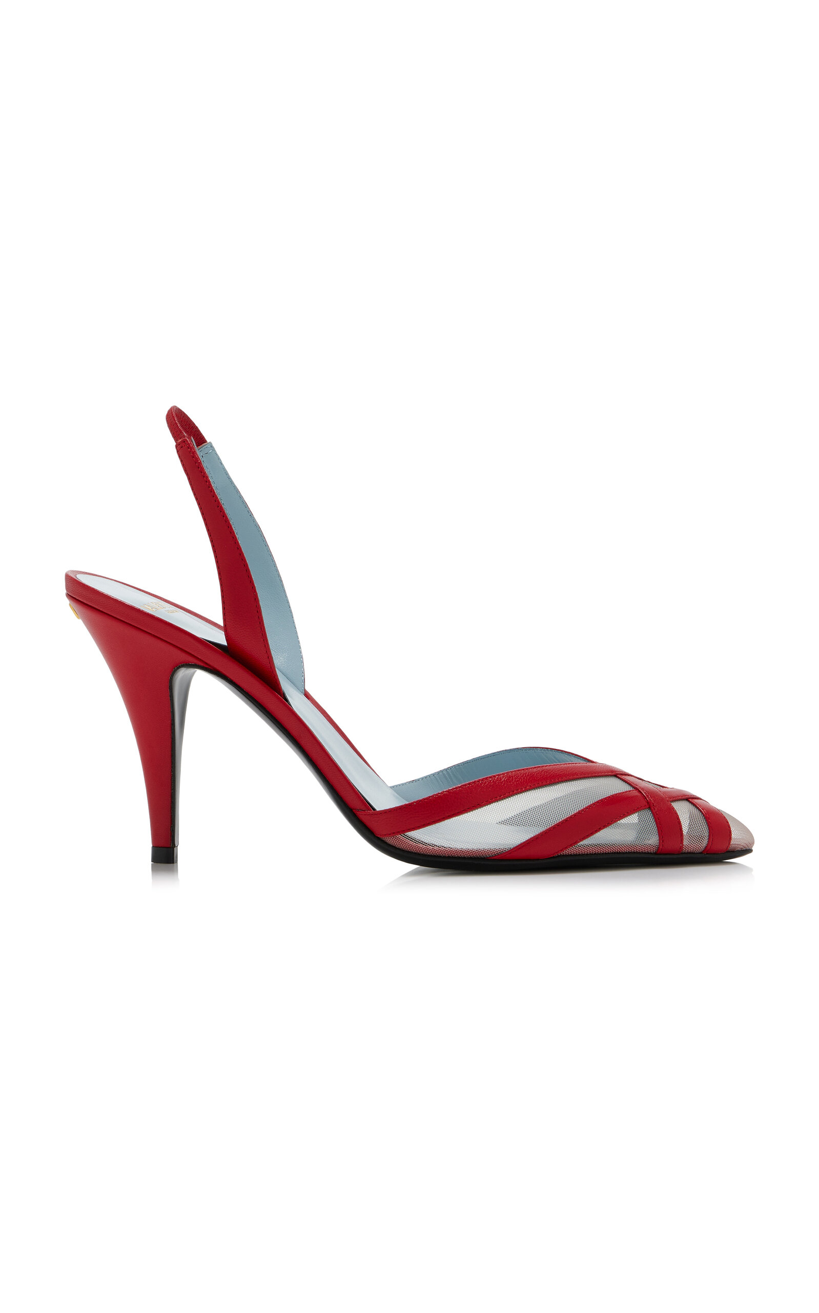 Valentino Garavani Impudance Slingback Neckline In Red